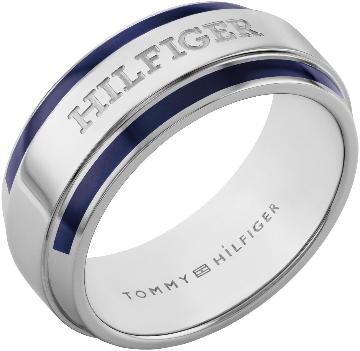 Tommy Hilfiger Fingerring PARKER, mit Emaille günstig online kaufen