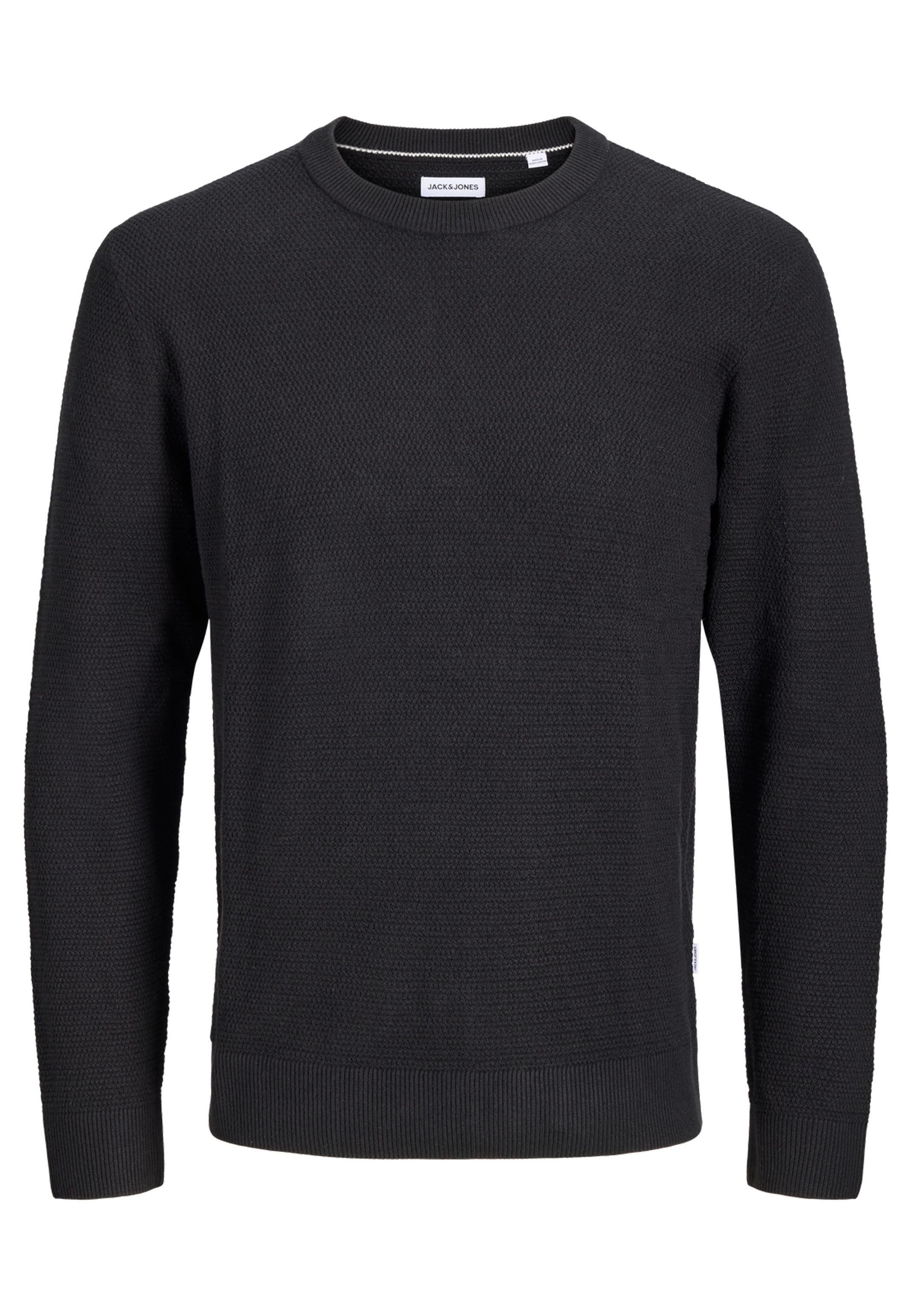 Jack & Jones Rundhalspullover Ryder Knit Pullover - Baumwolle - Atmungsaktiv - Komfortabler Strick