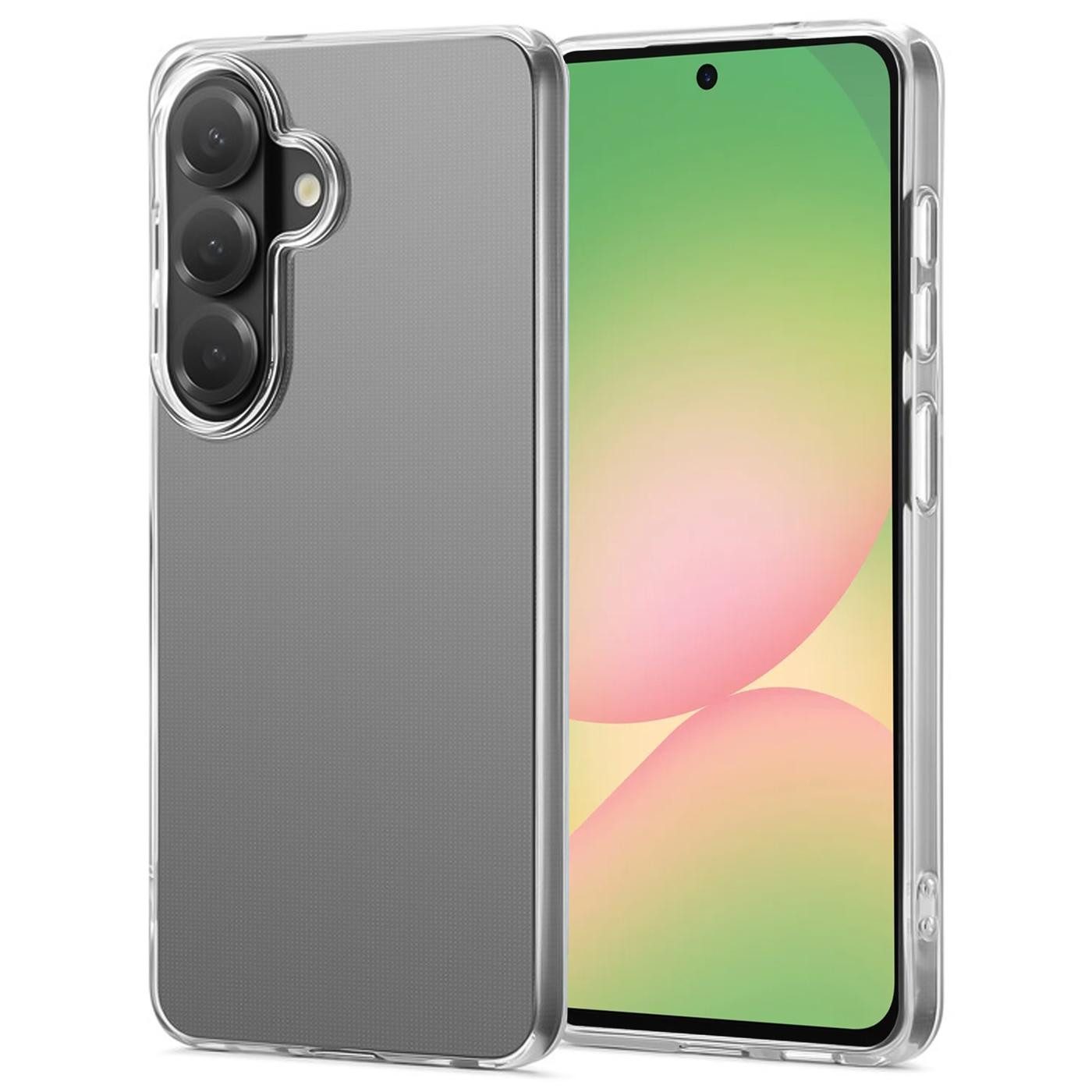 CoolGadget Handyhülle Silikon Handy Hülle Slim für Samsung Galaxy A37 5G, dünne TPU Schutzhülle Case in transparent / durchsichtig
