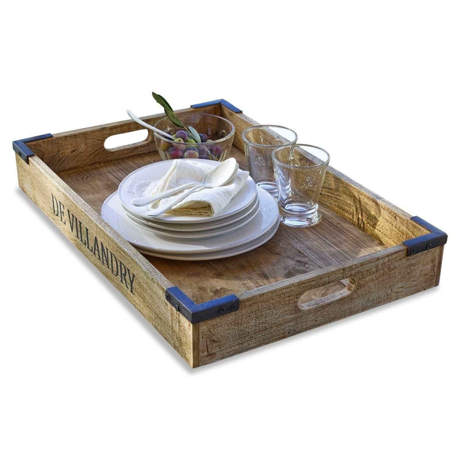Tablett Tablett Villandry braun