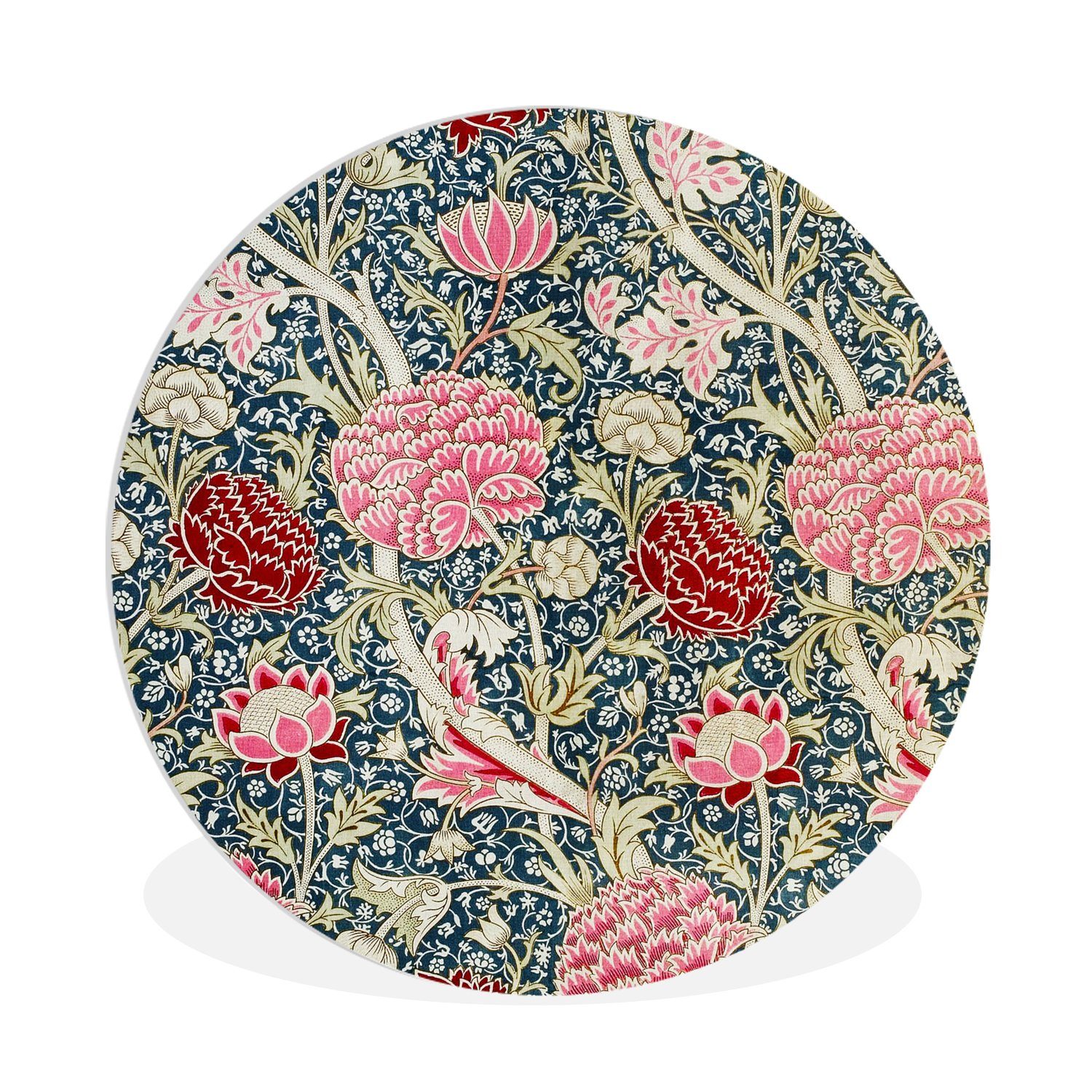 Gemälde Blumen - Rot - Weihnachten - Rosa