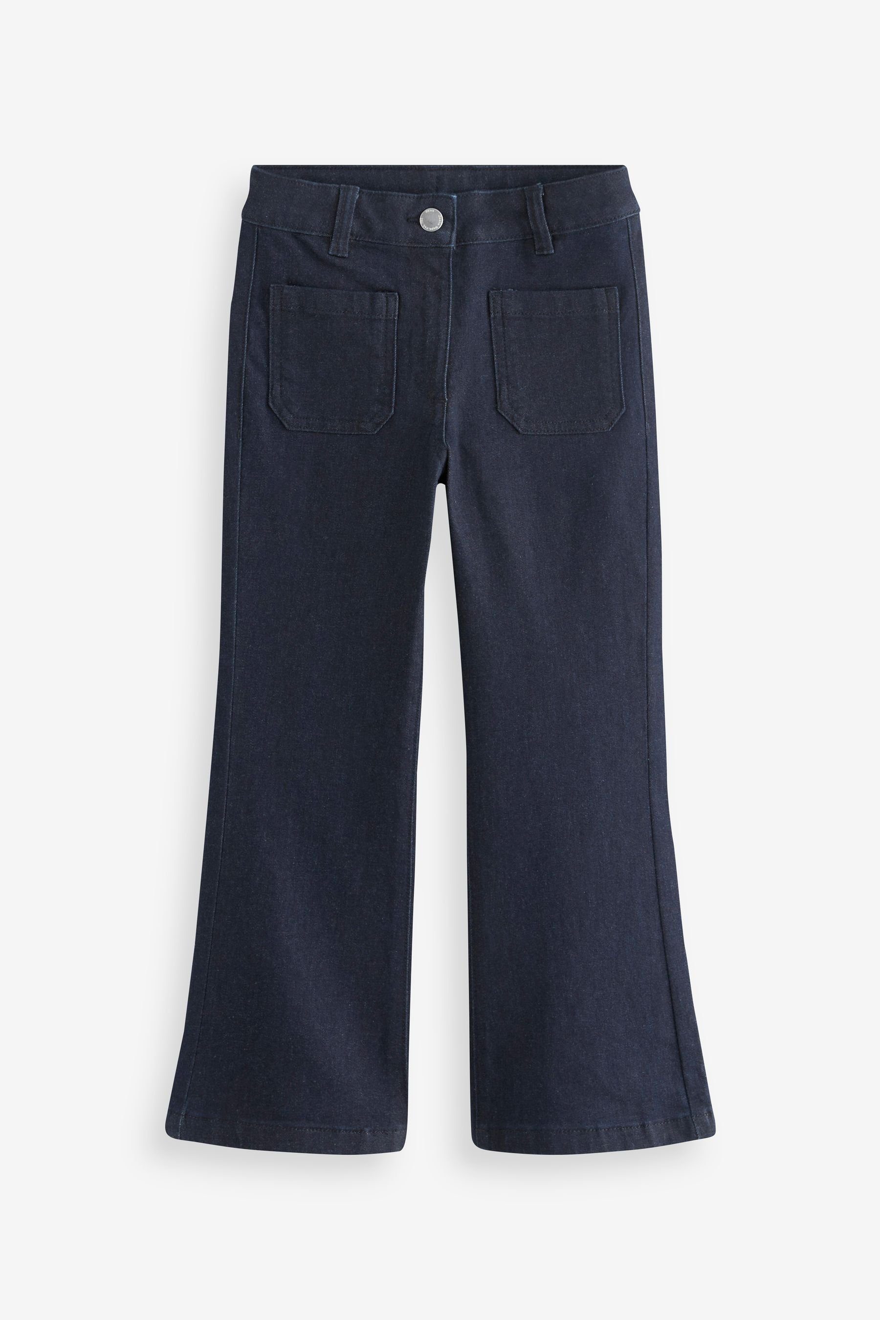 Next Push-up-Jeans Jeans mit Schlag (1-tlg) Inky Denim Blue