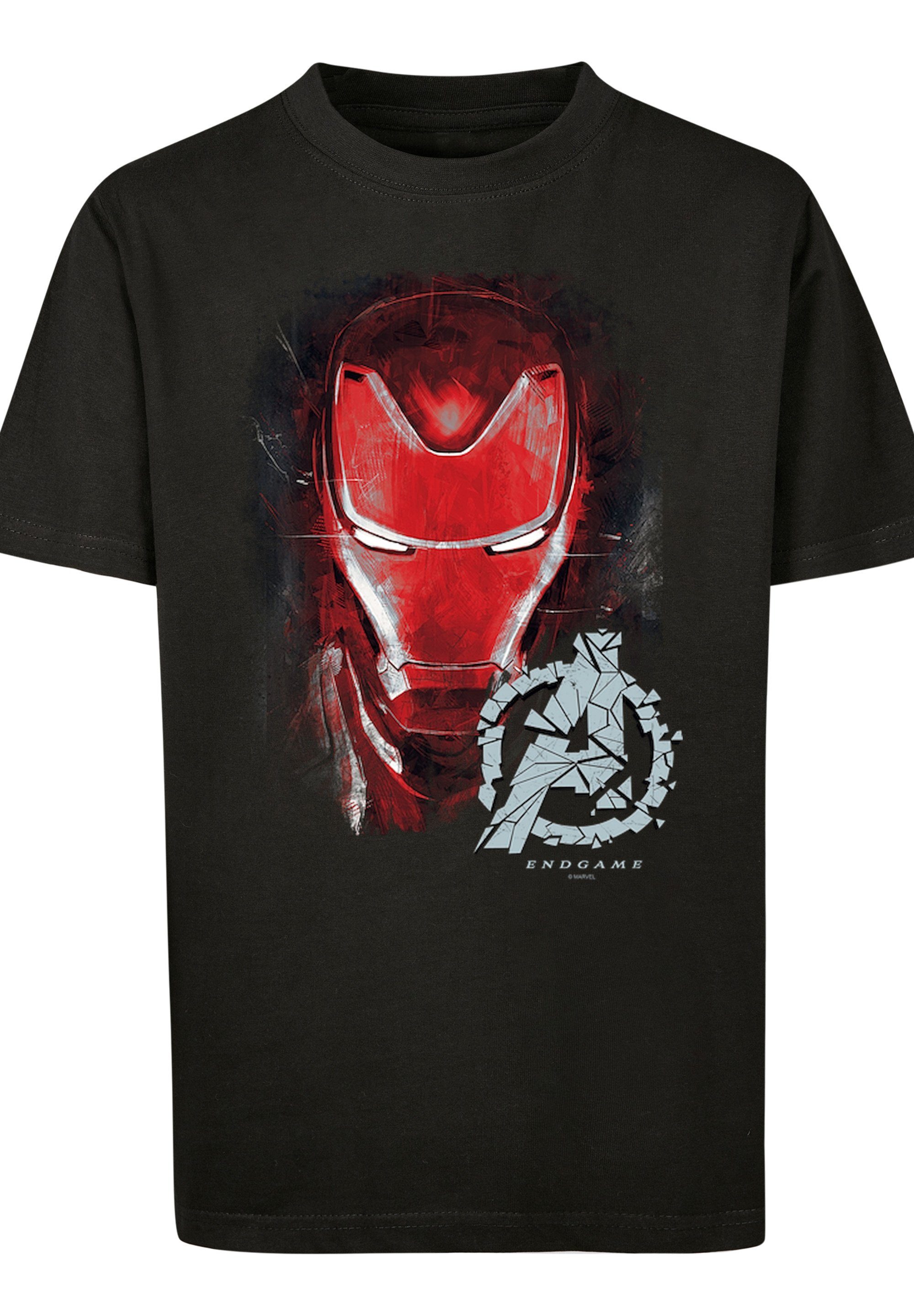 F4NT4STIC Avengers T-Shirt Marvel Man Endgame Brushed Iron Print