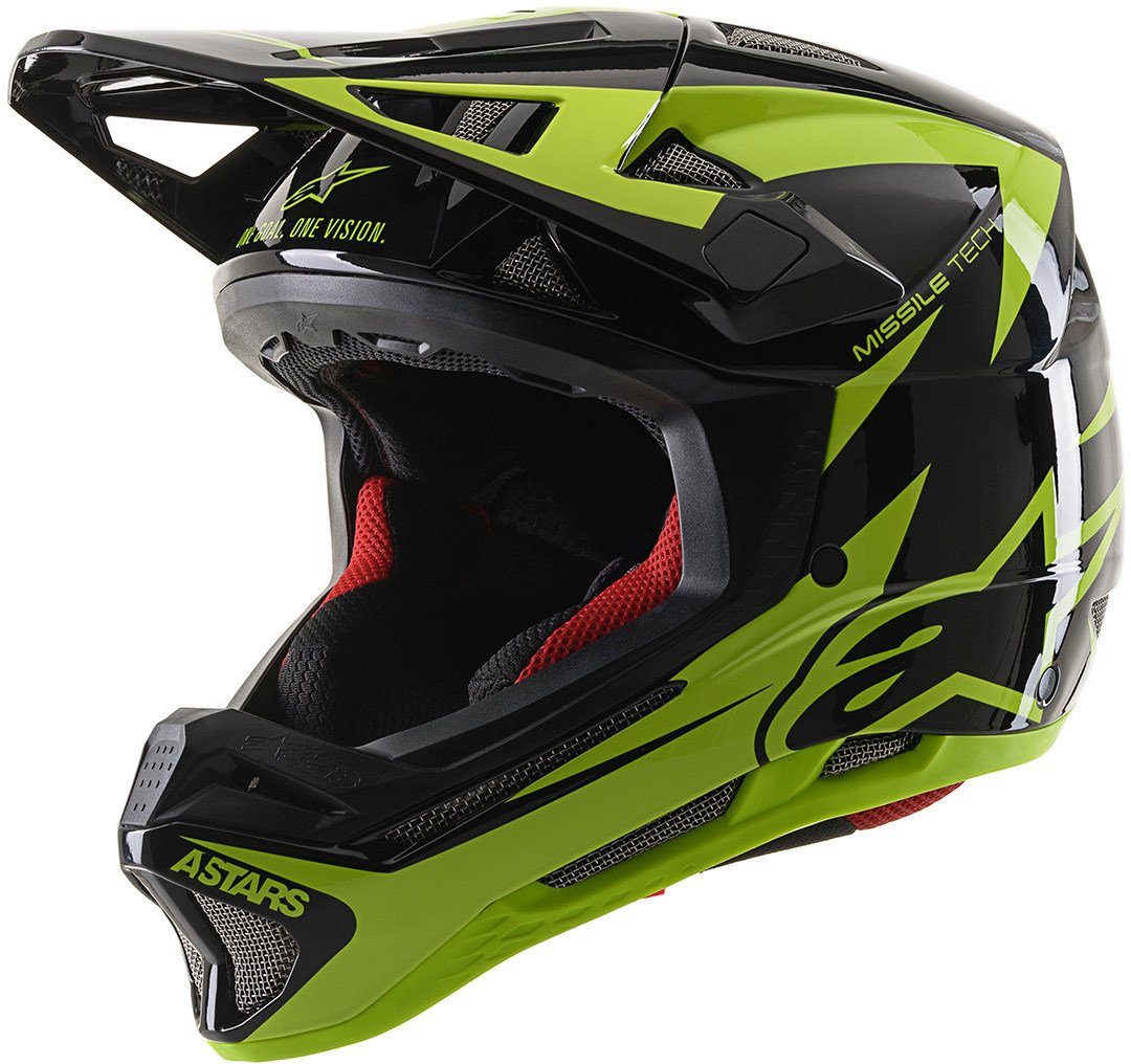 Alpinestars Allroundhelm Missile Tech Airlift Downhill Helm, Belüftet