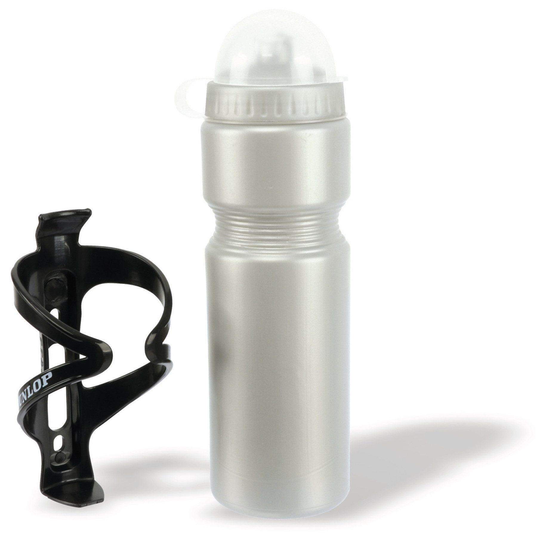 Dunlop Fahrrad-Flaschenhalter DUNLOP Fahrrad-Trinkflasche inkl. Halterung