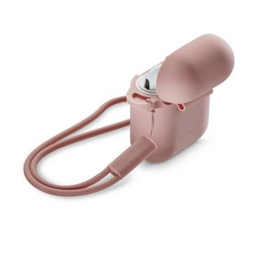 Hama Kopfhörer-Schutzhülle Schutzhülle aus Silikon für das Ladecase AirPods 1. Gen. und 2. Gen., Kratzfestes Sleeve, Ultra Slim, Wireless Charging kompatibel