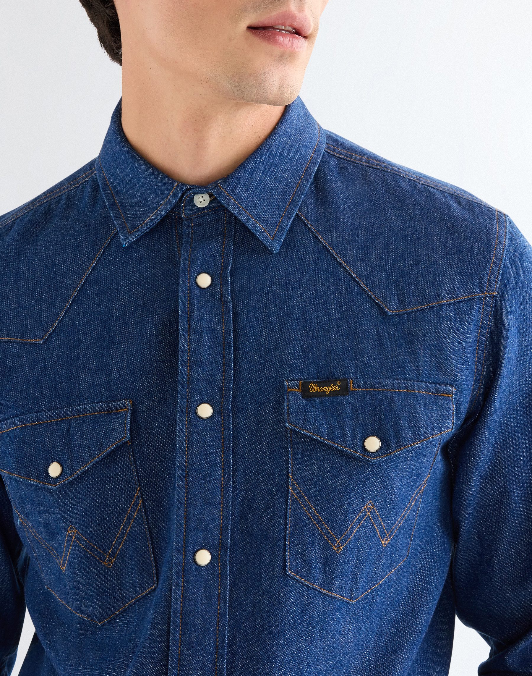 Wrangler Langarmhemd WESTERN SHIRT