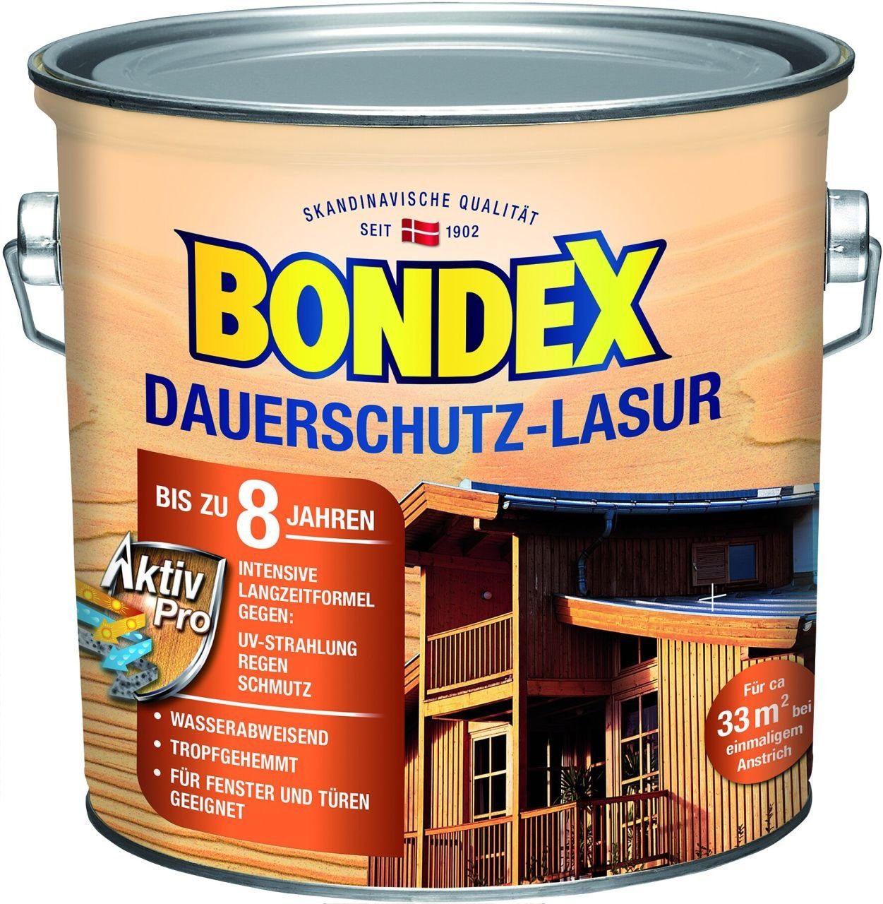 2,5 Bondex teak Bondex L Lasur Dauerschutz Lasur