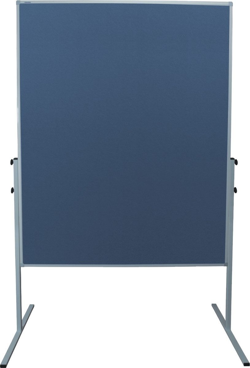 Standtafel Moderationstafel X-tra! Line 120x150cm blau Filz blau Filz