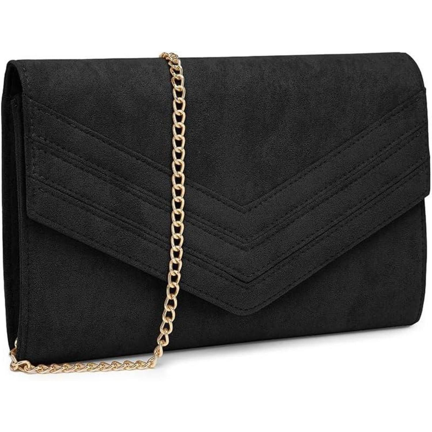 LuxusKollektion Abendtasche Damen Clutch Elegant Umschlagtasche Abendtasche mit Kette