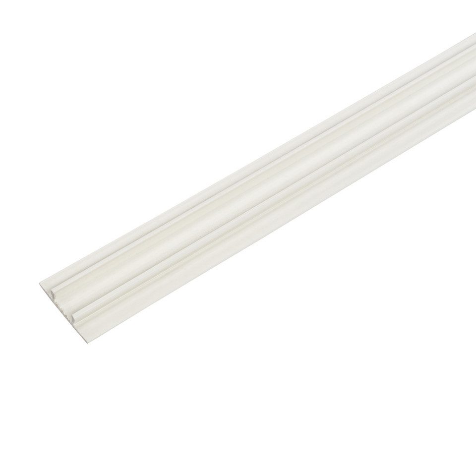 Qazqa Schienensystem-Schienen Iconic afdekplaat, 87 cm, (1-tlg)