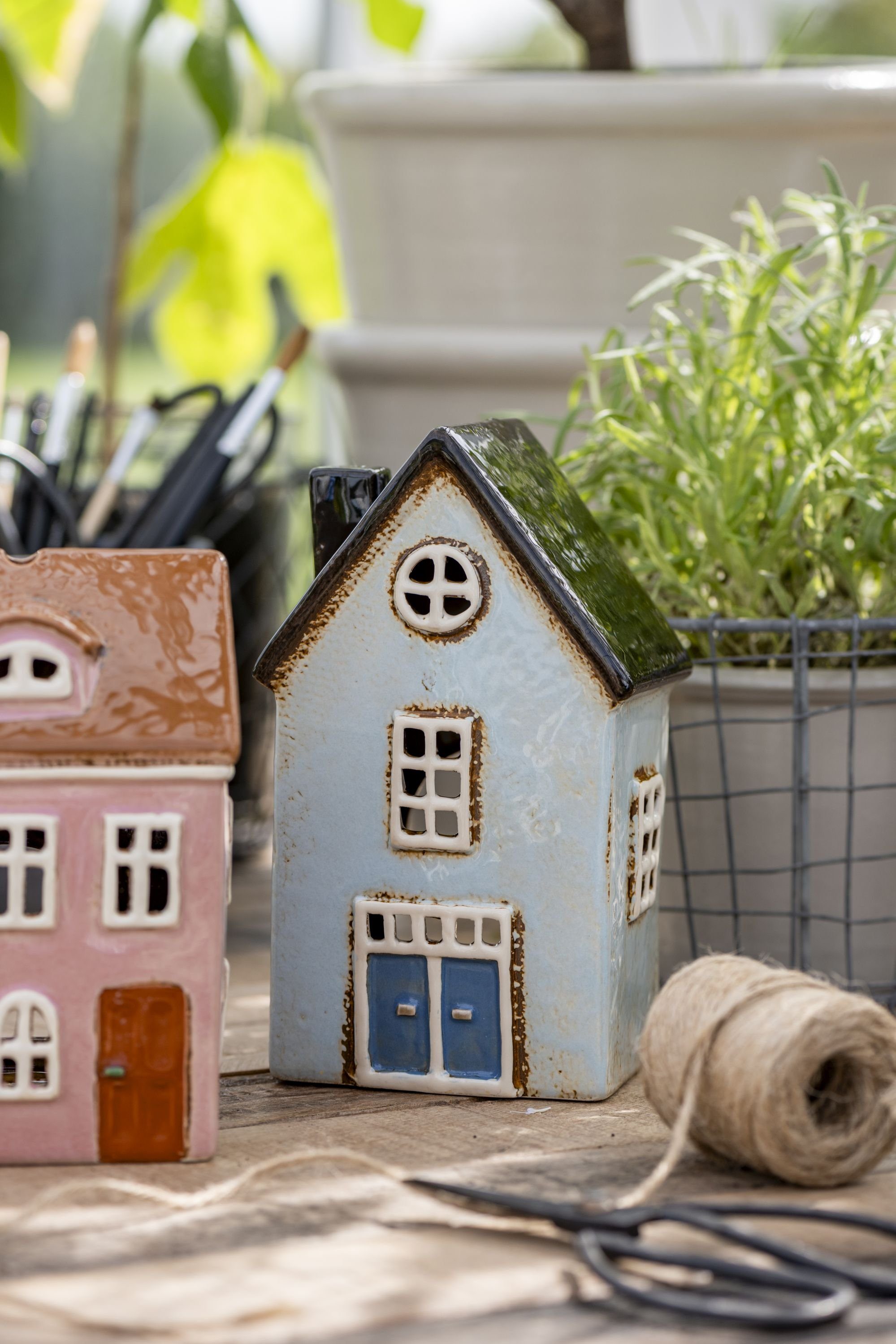 Ib Laursen Teelichthalter Lichterhaus Teelichthalter Teelichthaus Windlicht günstig online kaufen