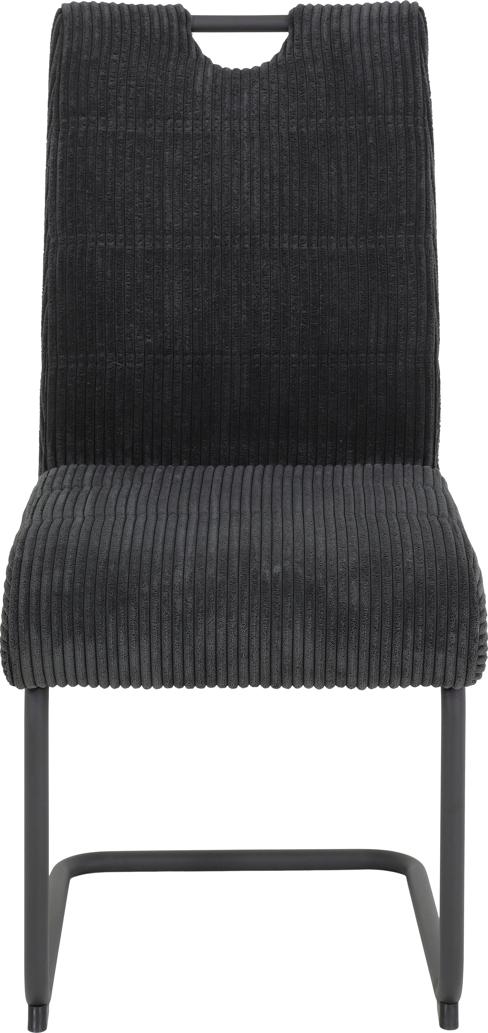 HELA Freischwinger MERKUR XL (Set, 2 St), Federkern, 140 Kg Belastbarkeit, Cord Bezug, 2er & 4er Set