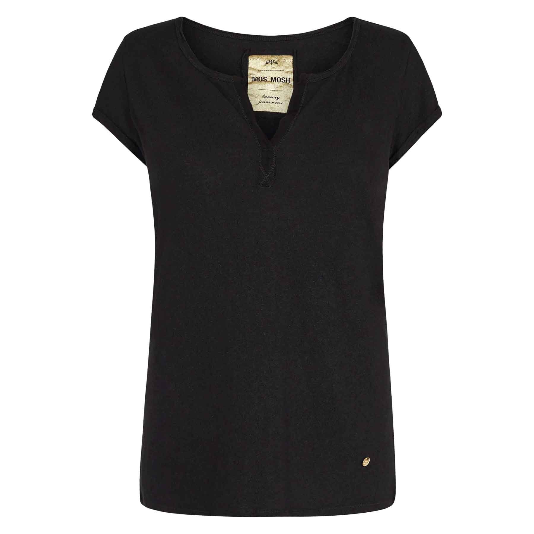 T-Shirt T-Shirt TROY aus Baumwoll-Leinen-Gemisch