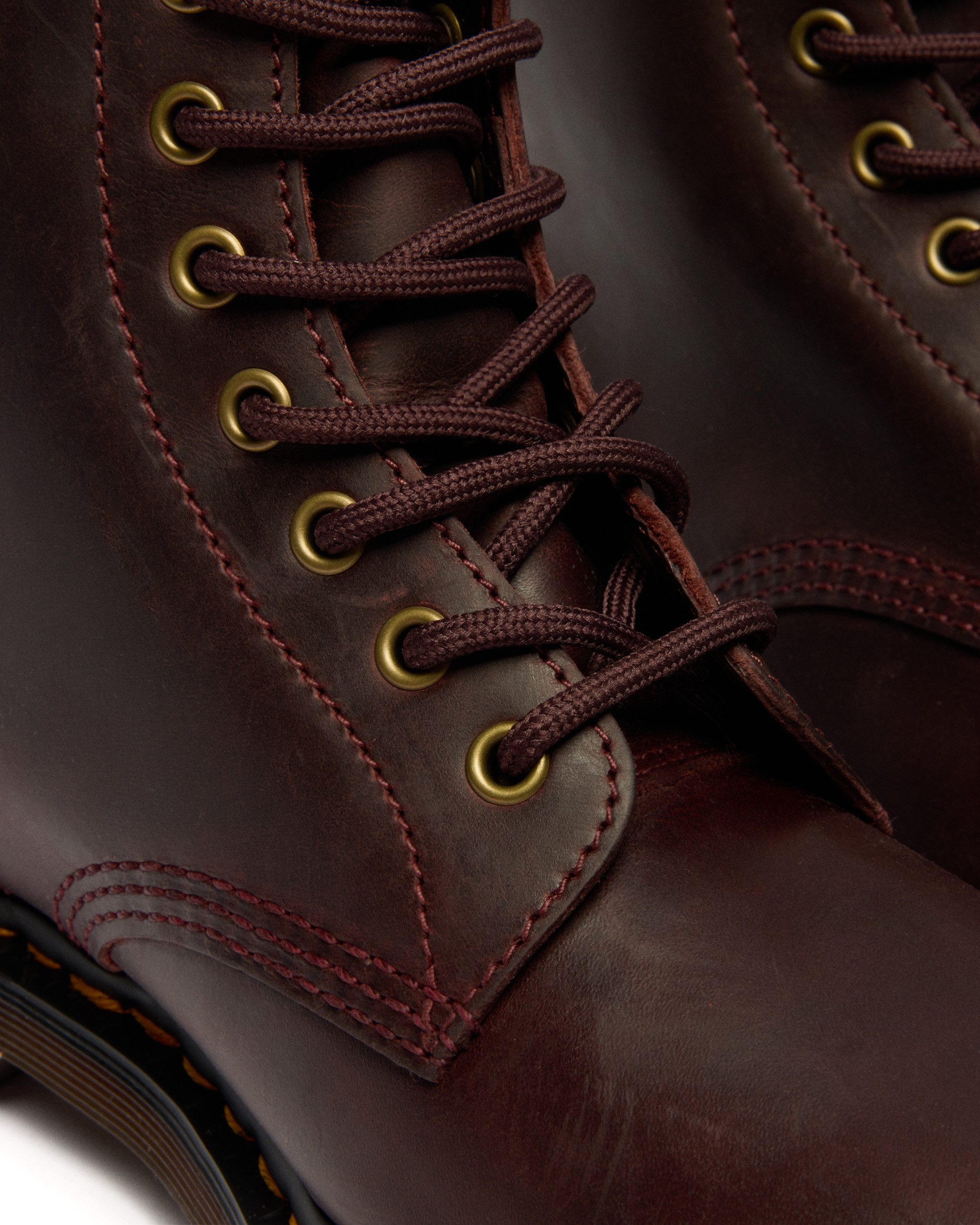 DR. MARTENS 1460 Schnürboots, Kinderstiefel, Stiefelette mit logobedruckter Anziehlasche