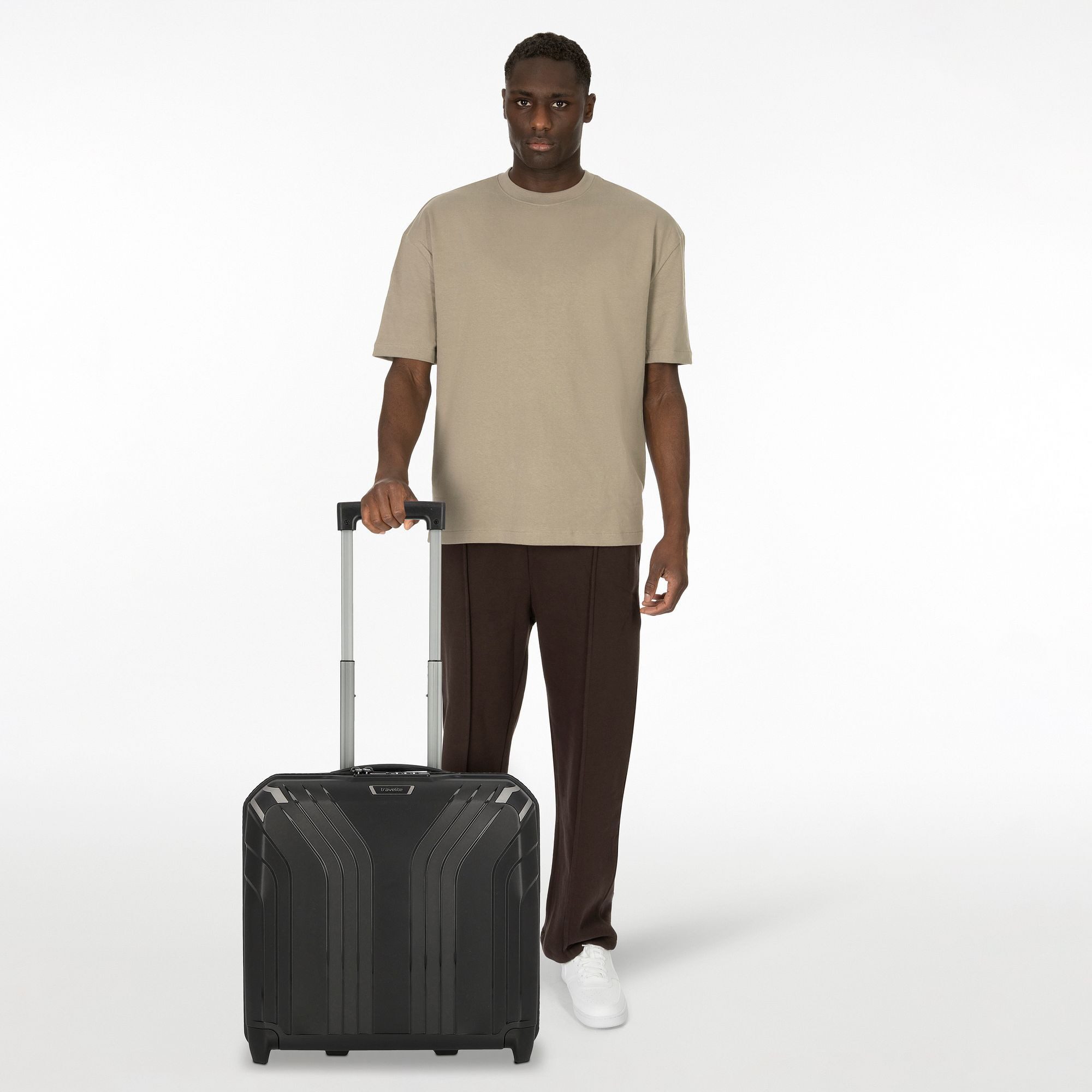 travelite Business-Trolley Elvaa, 2 Rollen, Polypropylen
