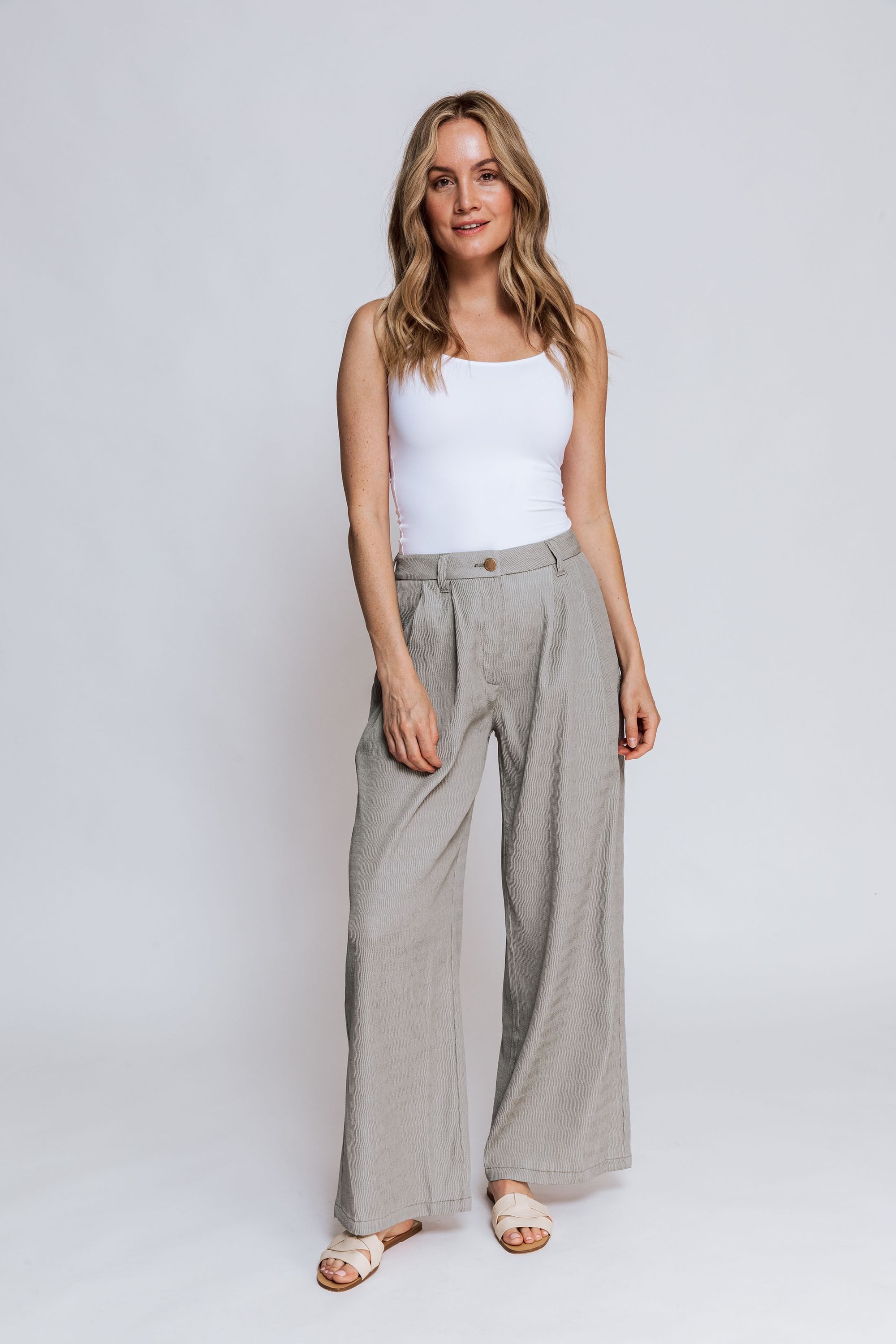 Zhrill Stoffhose Stoffhose RULAN Grün (0-tlg) günstig online kaufen