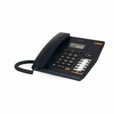 Alcatel Temporis 580 Schnurgebundenes Telefon Festnetztelefon (Mobilteile: 1, Schwarz)