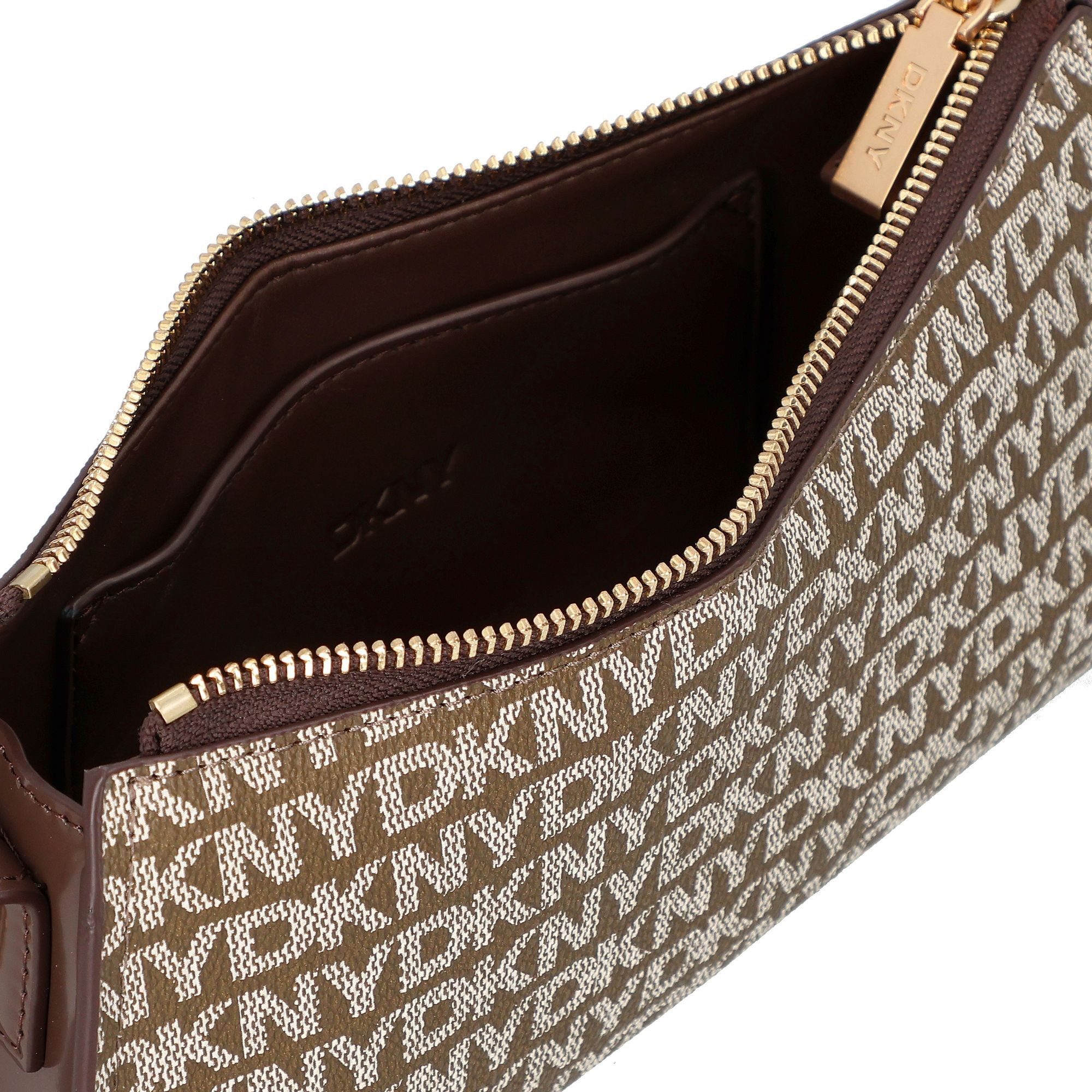 DKNY Schultertasche Avril, Polyurethan