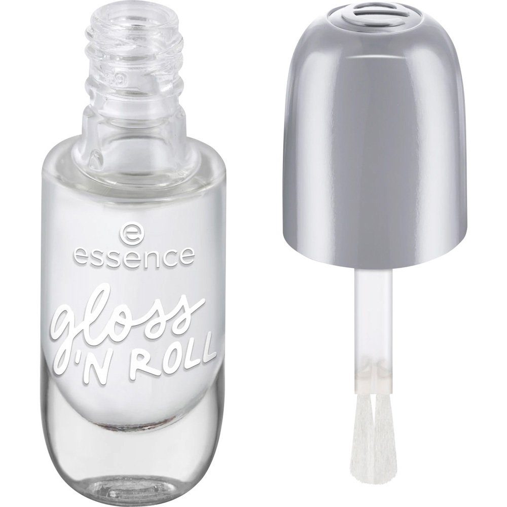 Nagellack gel nail colour, Gellack, Nagellack, Nr. 01 gloss 'N ROLL (8ml)