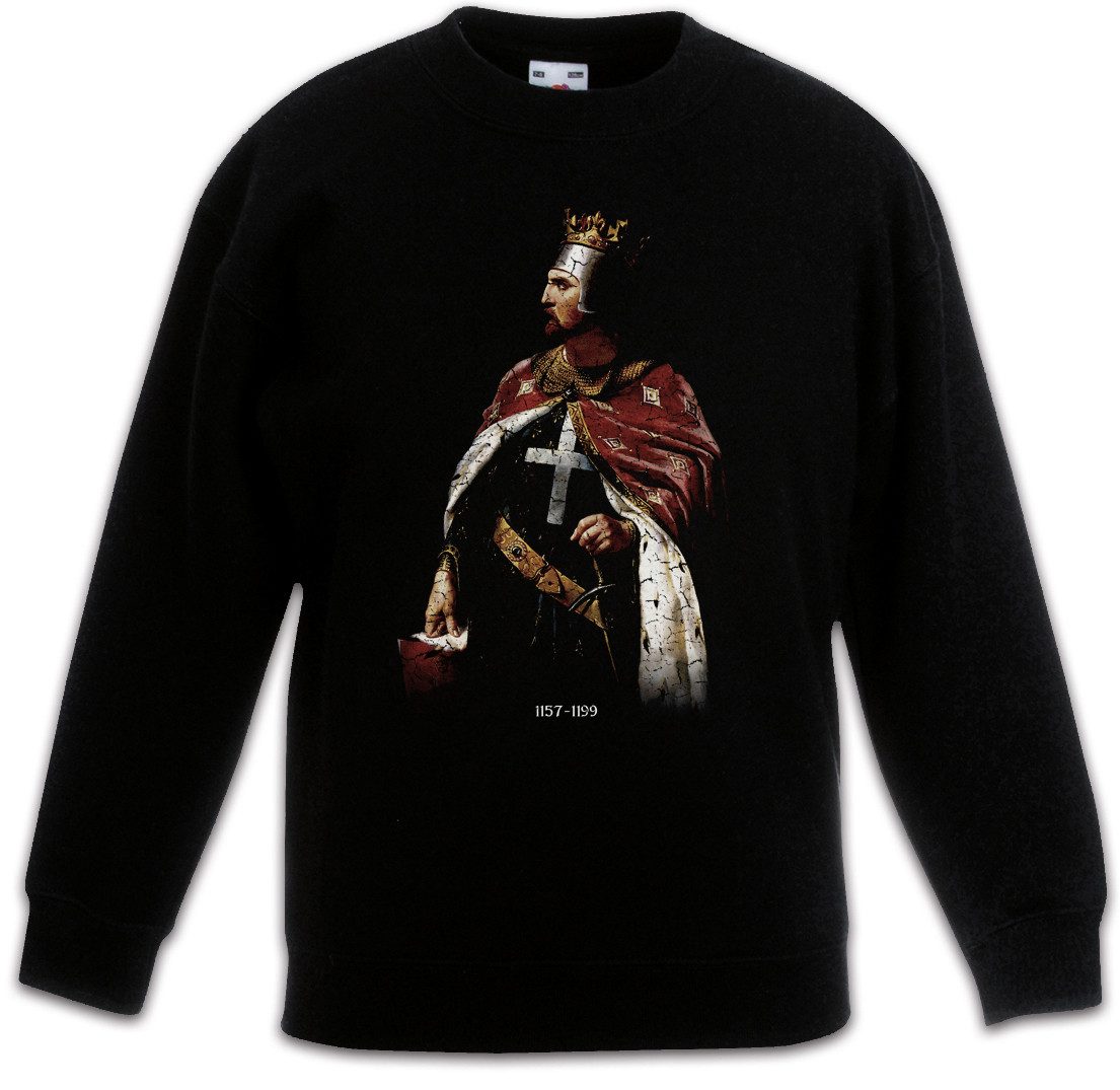 Sweatshirt Richard I. Kinderpullover Richard Löwenherz Lionheart Cœur De Lion