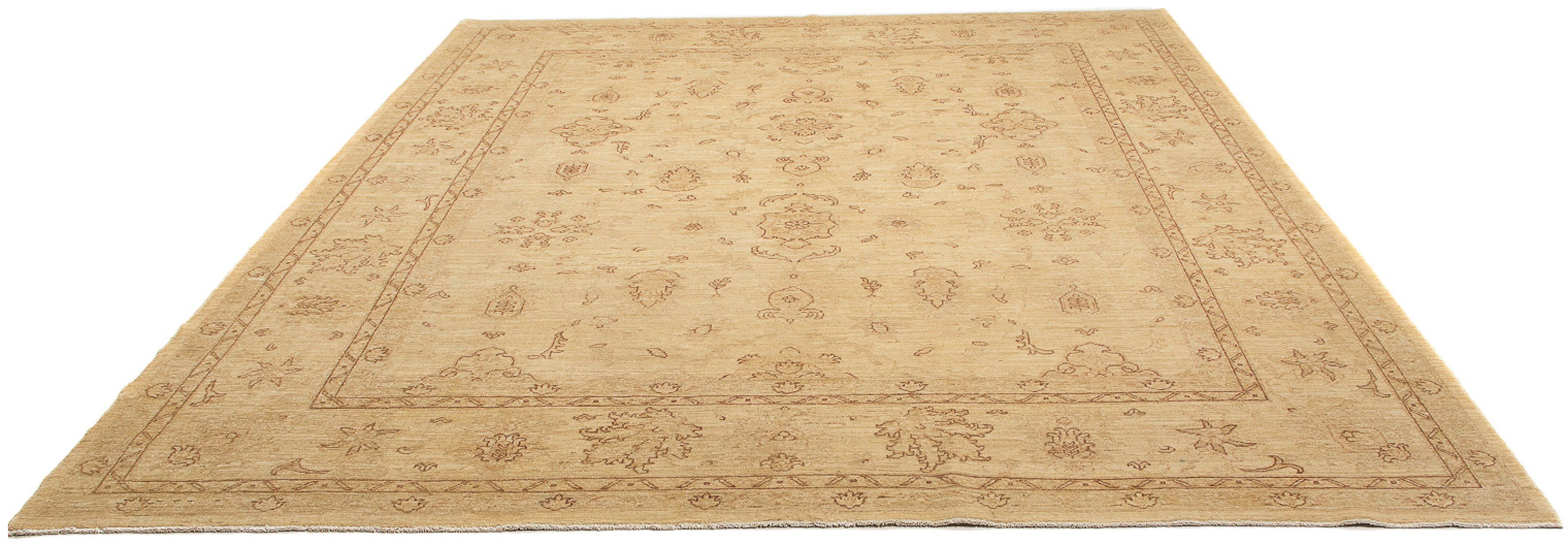 Orientteppich Ziegler - 293 x 249 cm - hellbraun, morgenland, rechteckig, Höhe: 6 mm, Wohnzimmer, Handgeknüpft, Einzelstück mit Zertifikat