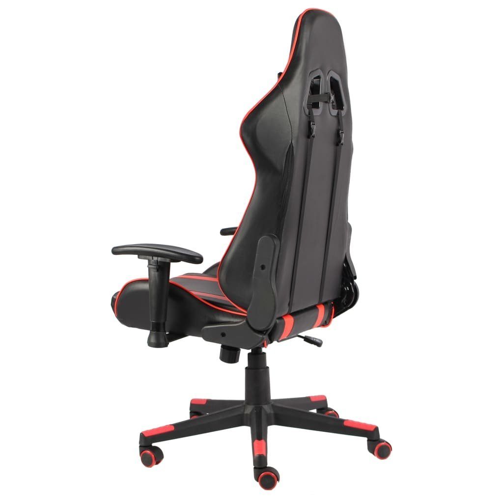 Drehbar PVC Bürostuhl vidaXL Gaming-Stuhl Rot
