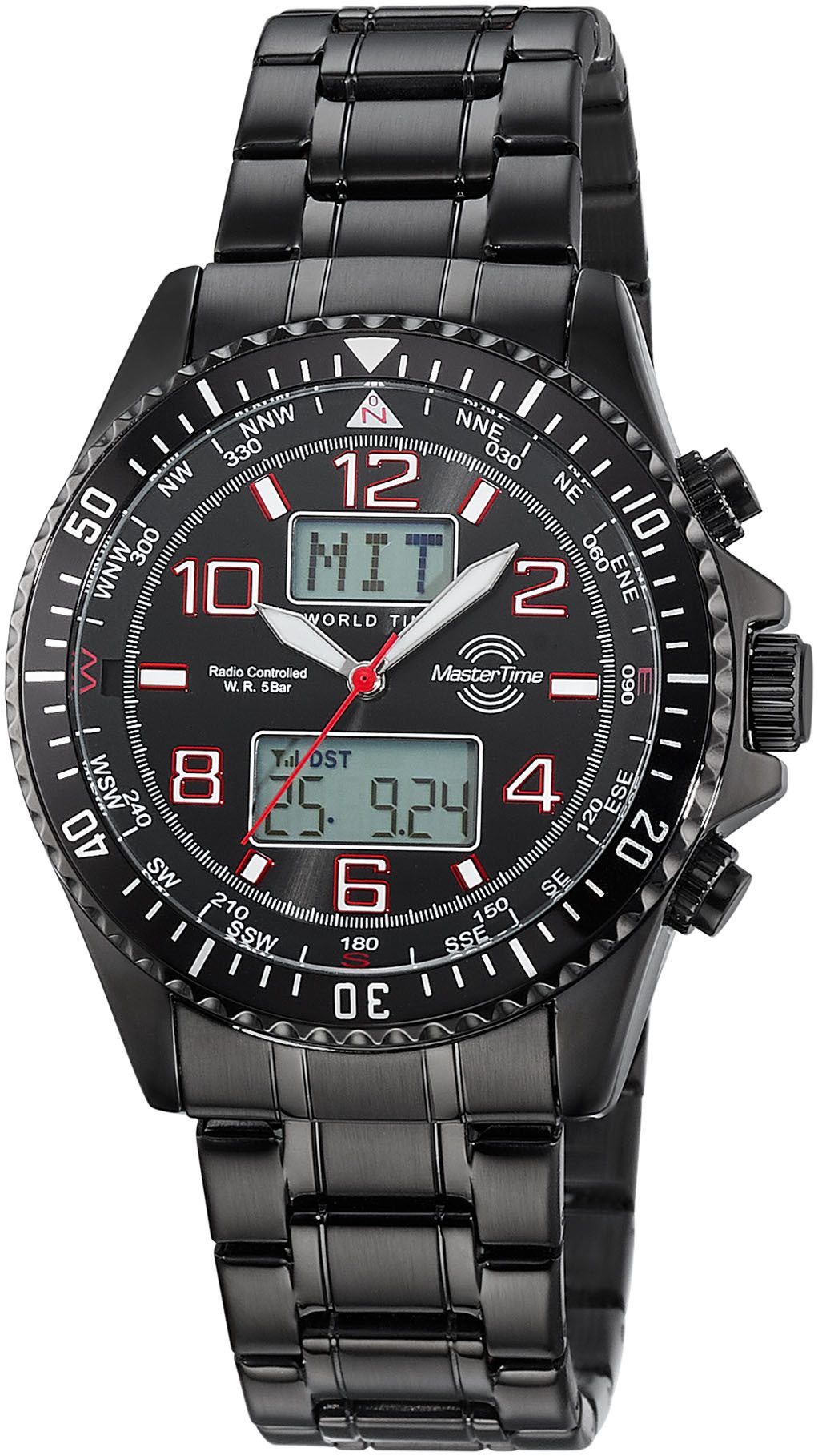 MASTER TIME Funkchronograph Super Power MTGA-10921-22M, (Set, 2-tlg., mit W günstig online kaufen