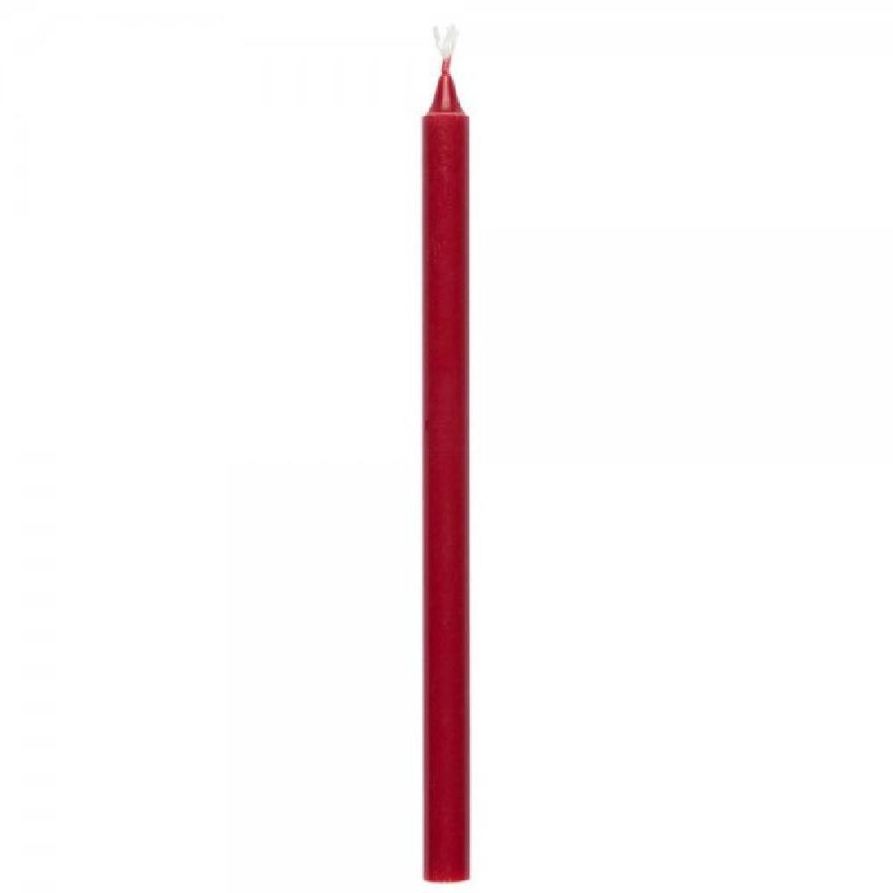 Tafelkerze Ib Laursen Stabkerze Dünn & Hoch Rot (1,3x20cm)