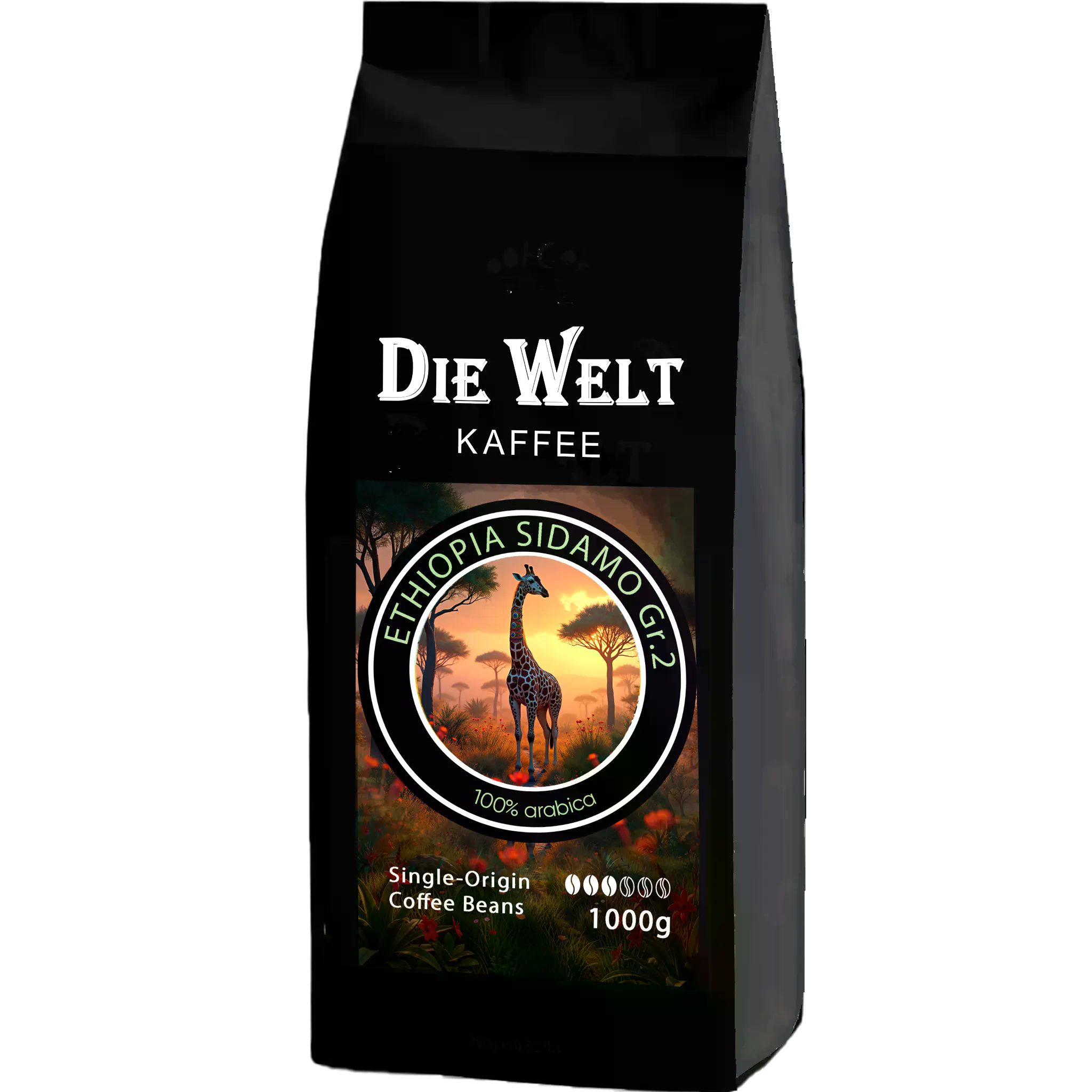 Die Welt Kaffee Kaffee Die Welt Kaffee Äthiopien Sidamo Gr.2 Kaffeebohnen