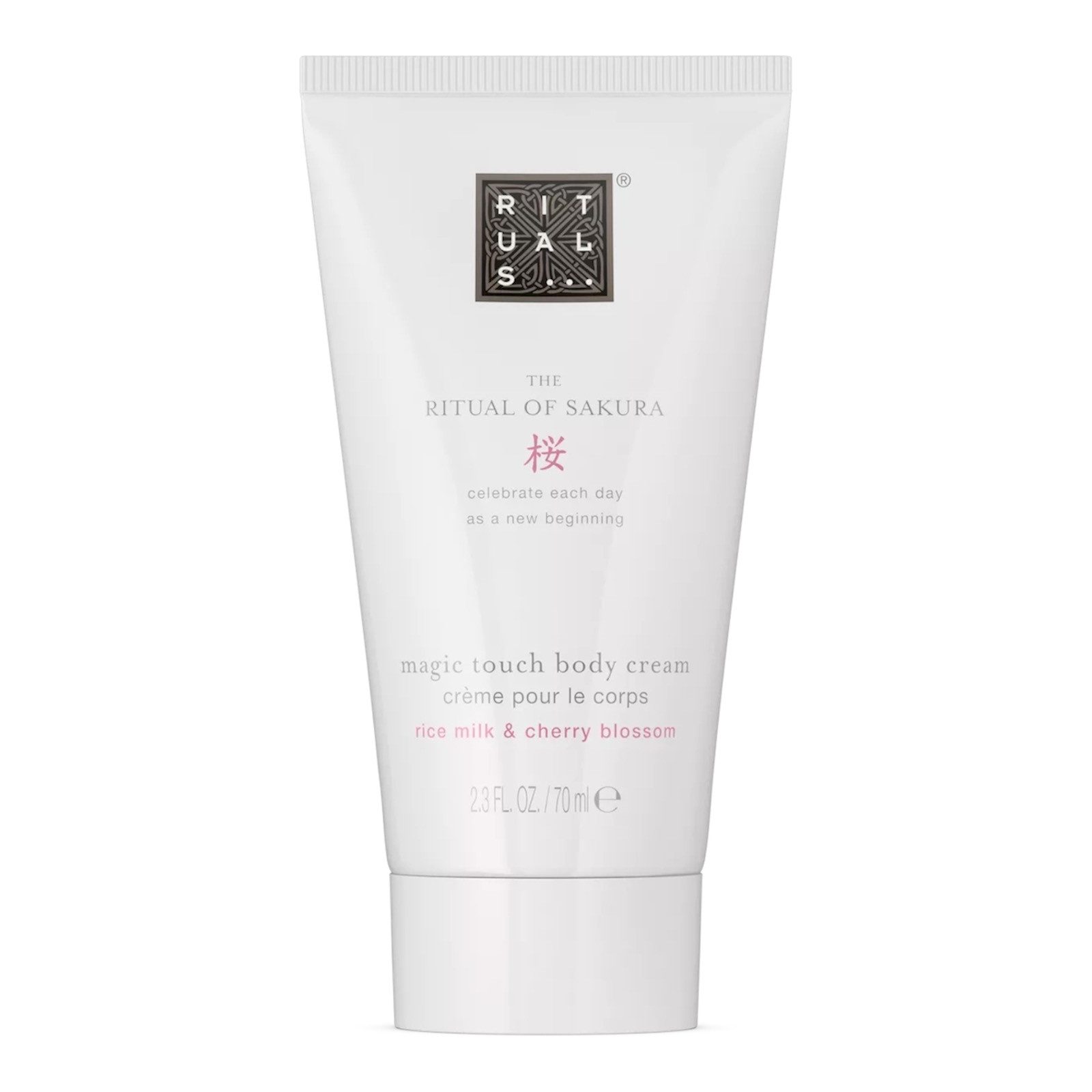 Rituals Körpercreme 70 ml The Ritual of Sakura Body Cream 70 ml, Mit pflegender Reismilch und dem süßen Duft von Kirschblüten