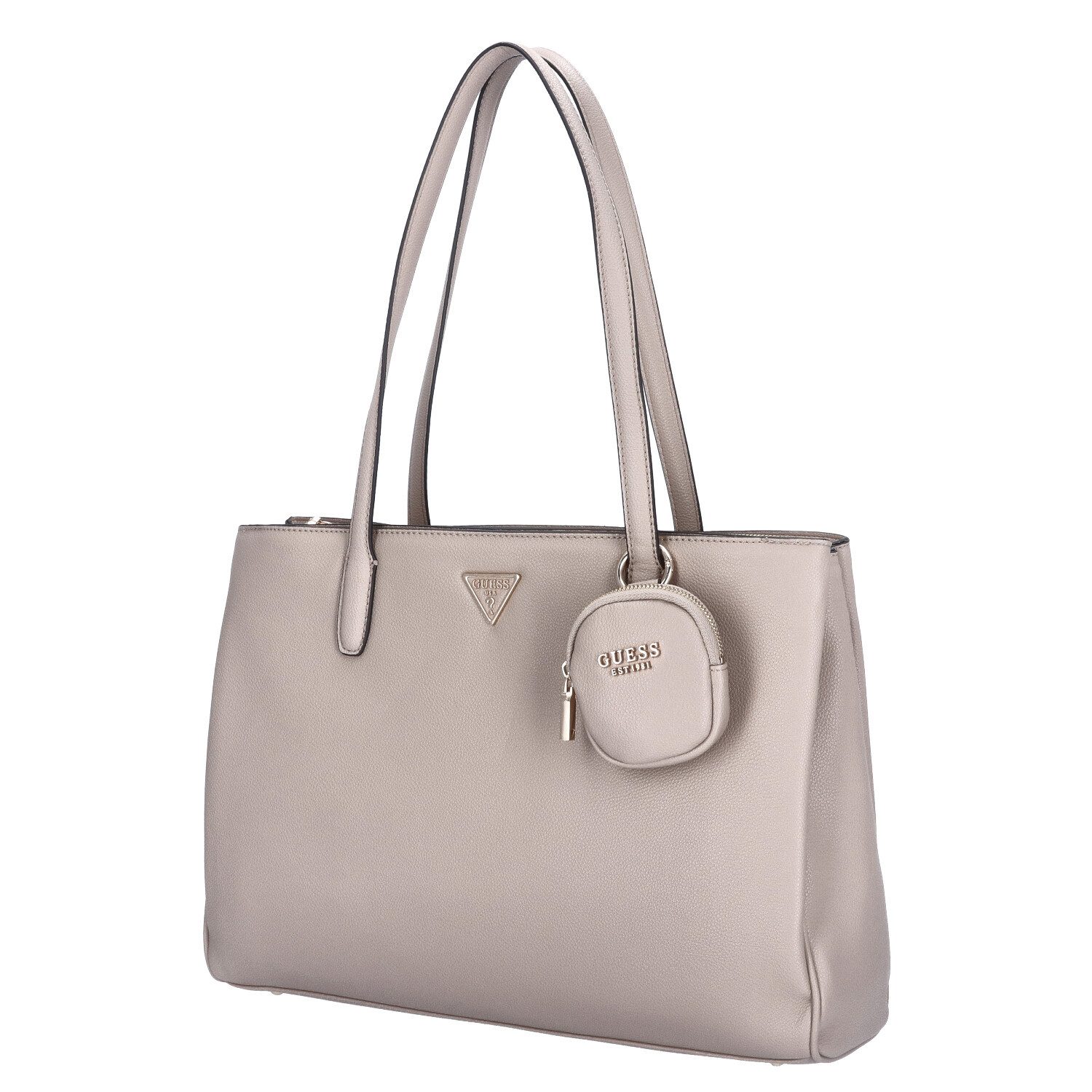 Umhängetasche GUESS Damen Shopper Power Play Taupe