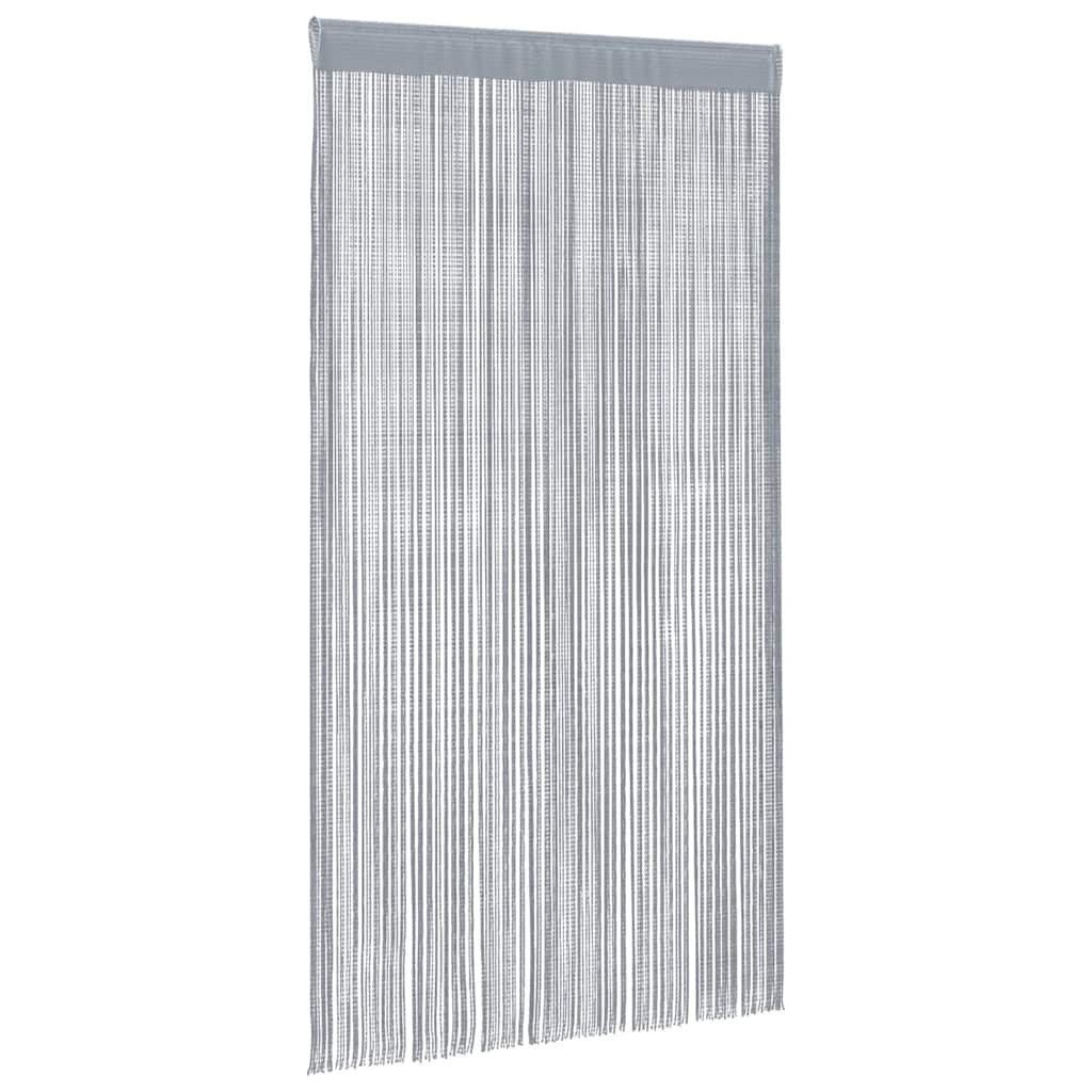 vidaXL Vorhang Fadenvorhänge 2 Stk. Hellgrau 140x250 cm (2 St)