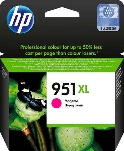 HP »951XL« Tintenpatrone (1-tlg., original Druckerpatrone 951 magenta XL)