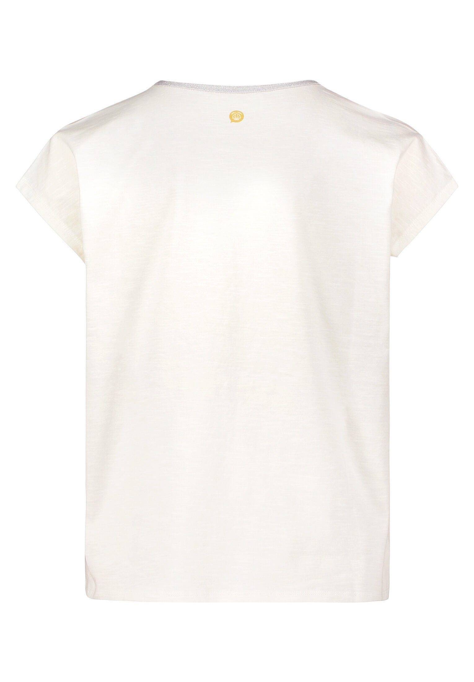 Cartoon Kurzarmshirt Damen mit Placement (1-tlg)