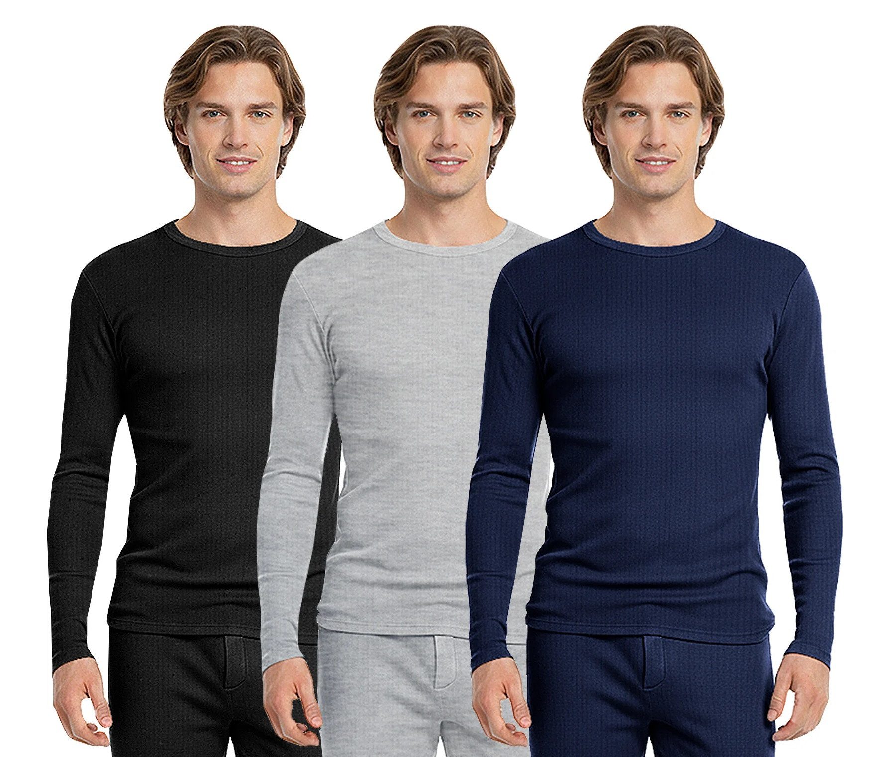 Markenwarenshop-Style Thermounterhemd 3 x Herrenunterhemd Thermo günstig online kaufen