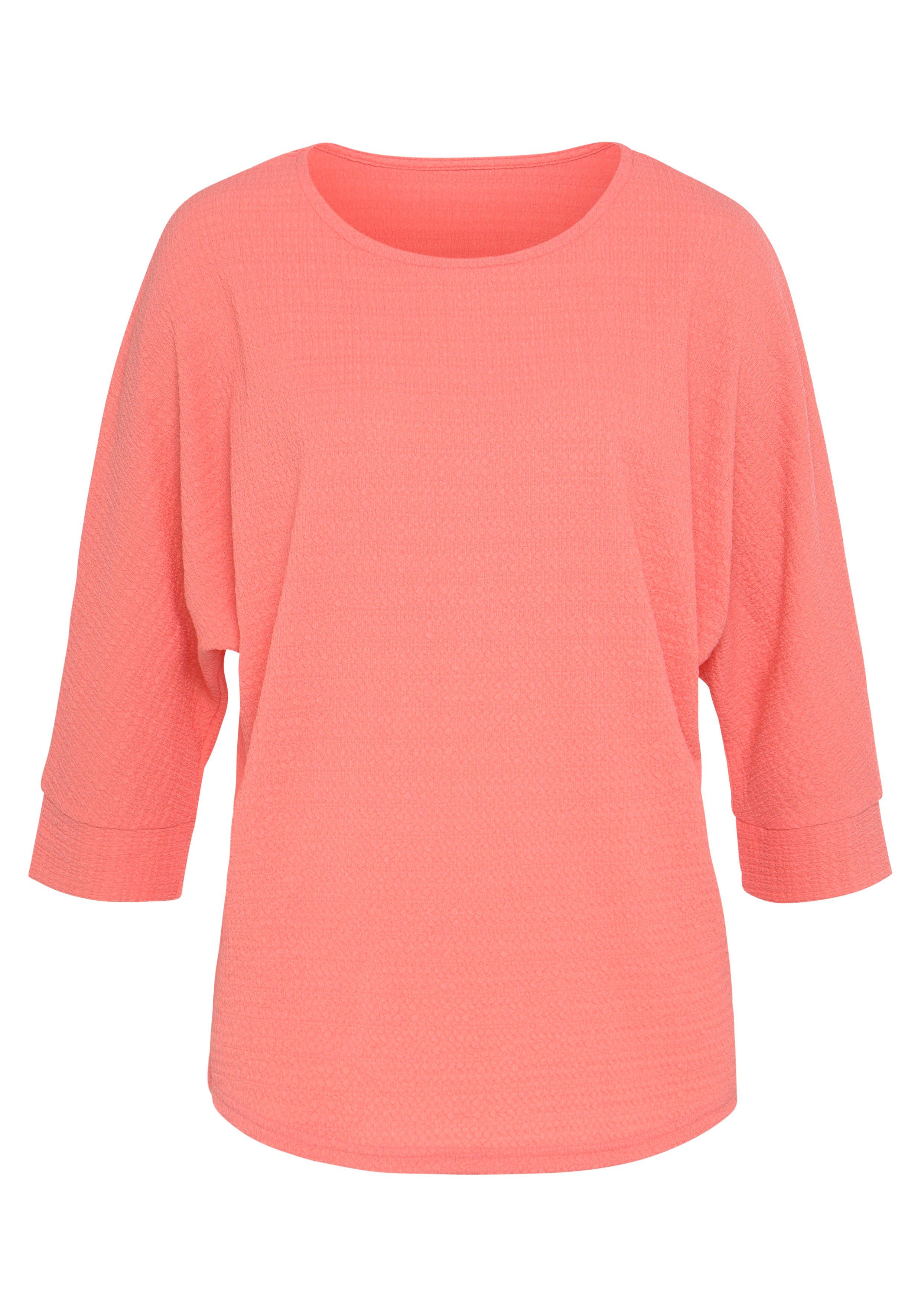 Vivance 3/4-Arm-Shirt "aus bügelfreier Crêpe-Qualität" günstig online kaufen
