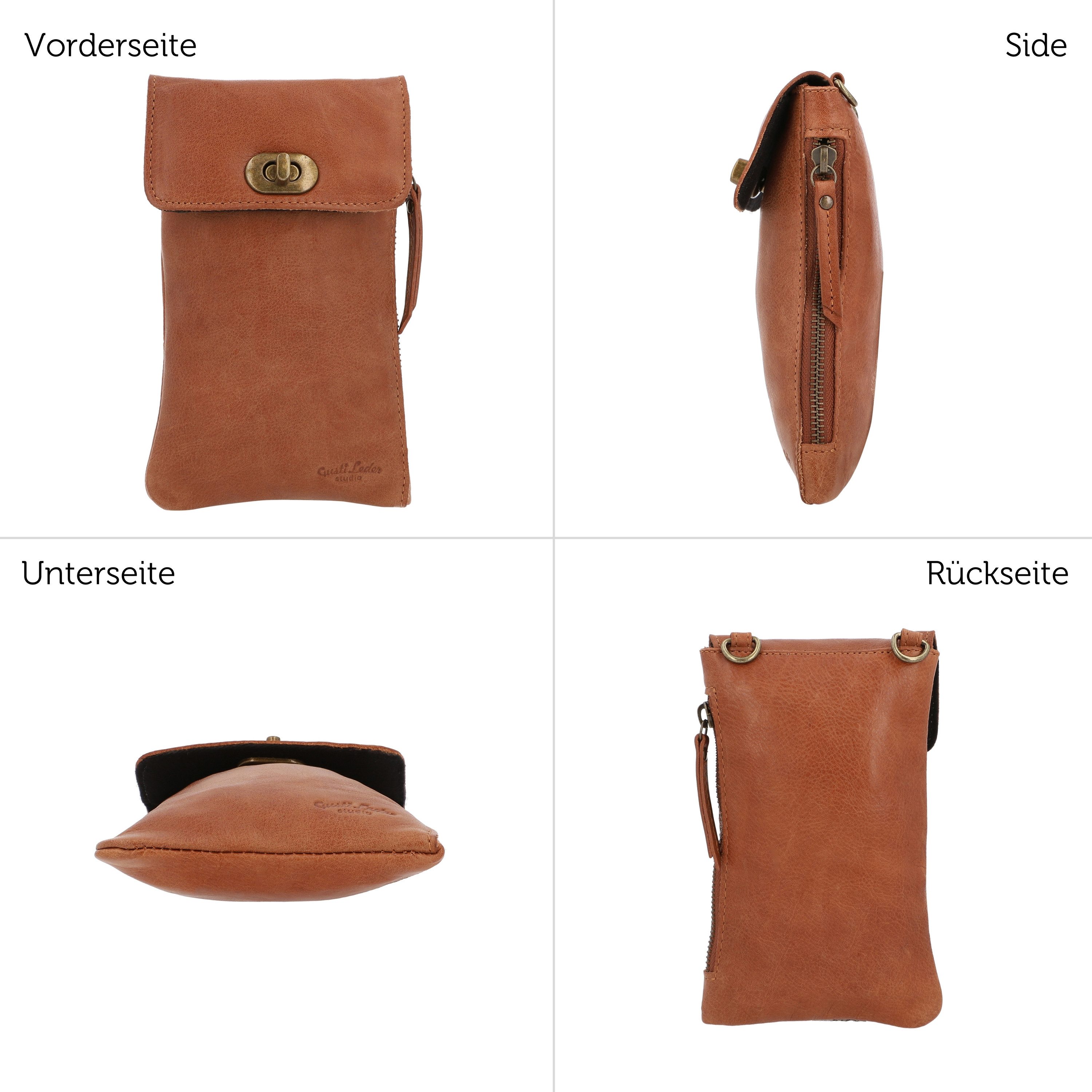 Gusti Leder Umhängetasche Gusti Leder Umhängetasche Elio (1-tlg)