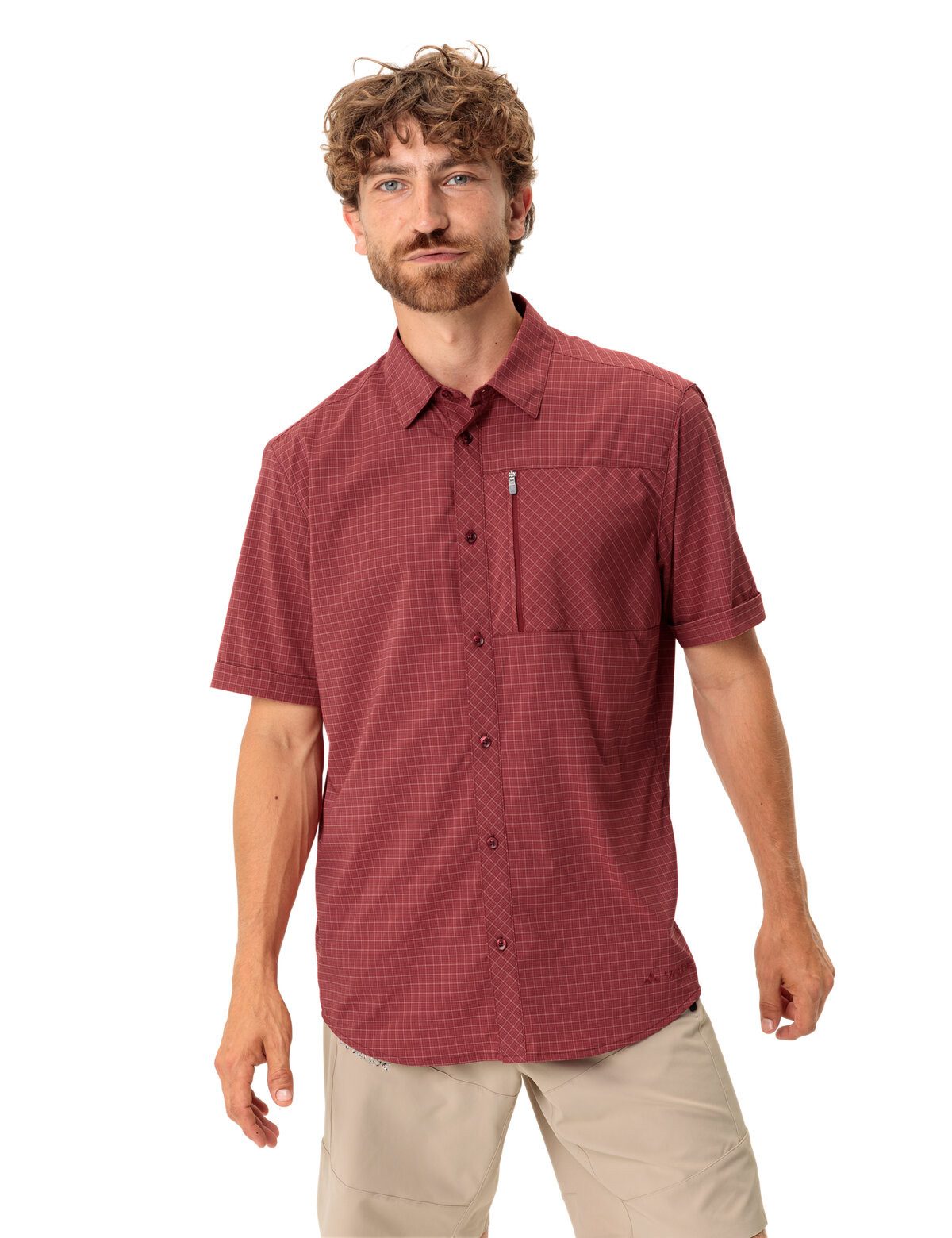 VAUDE Funktionshemd MEN'S SEILAND SHIRT IV schnelltrocknendes Material, pflegeleicht, leichtes Tragegefühl