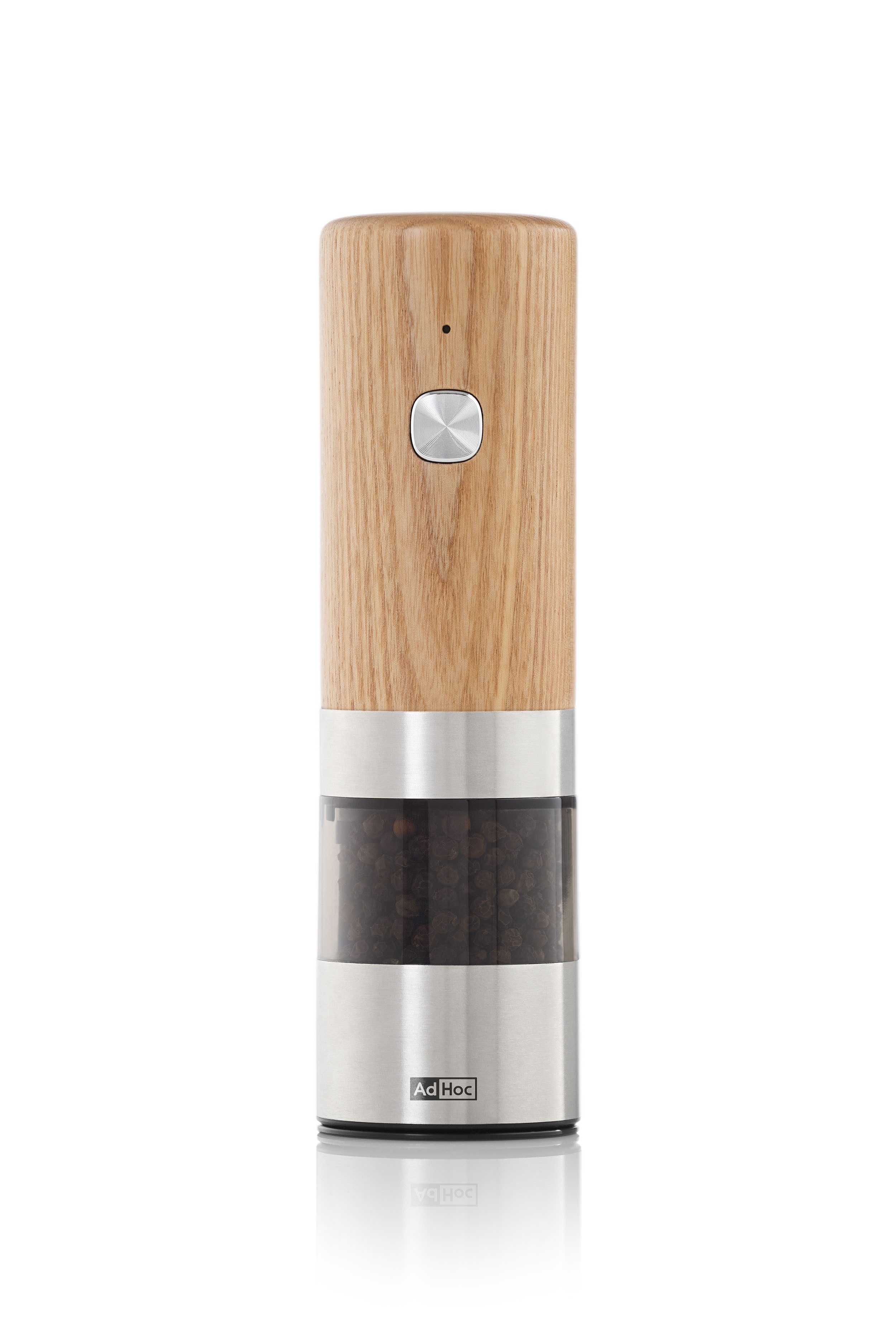 AdHoc Salz-/Pfeffermühle i.Mill Akku, SilentDrive-Motor, LED-Licht, MicroStep-Technology
