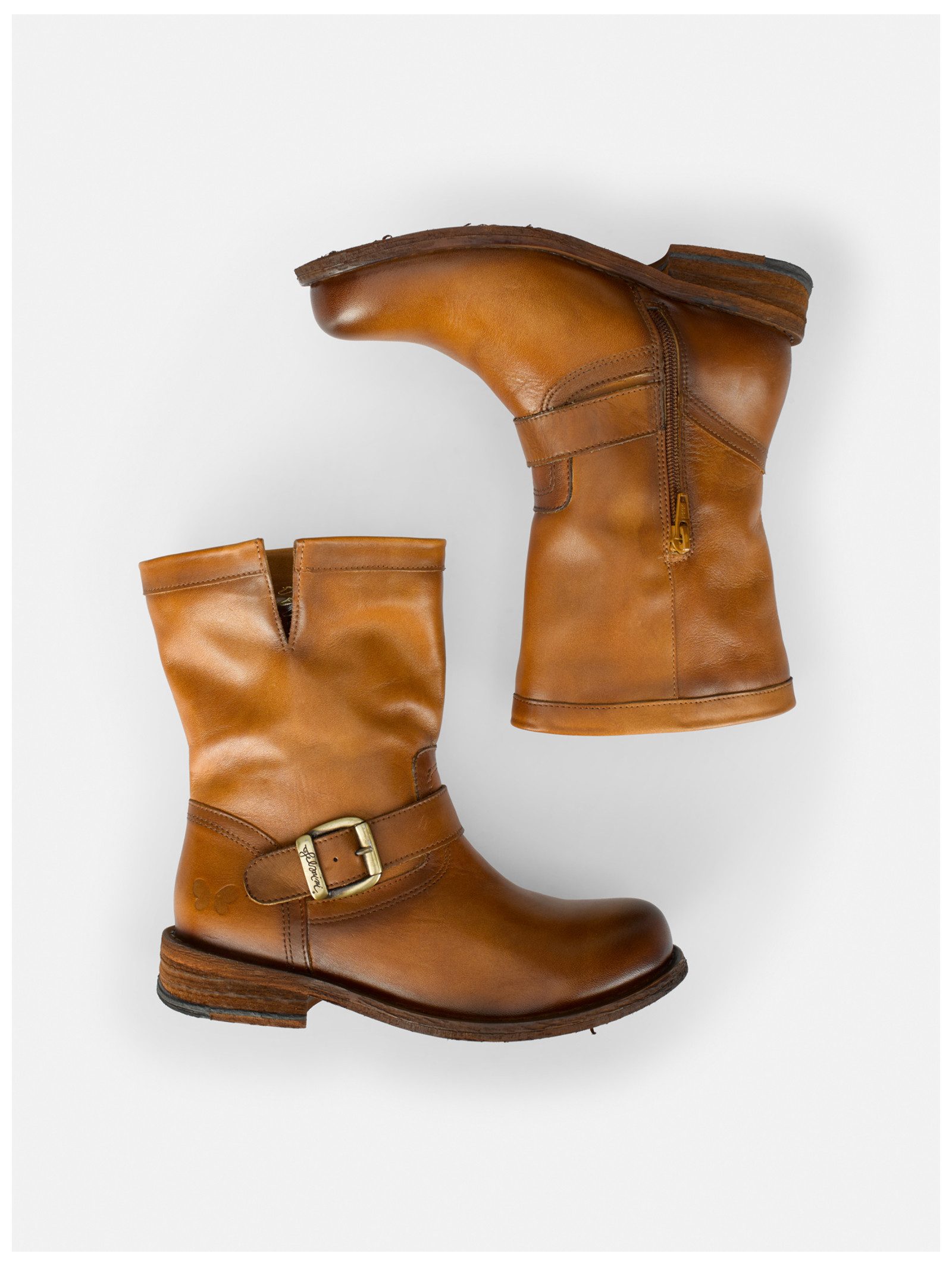 Felmini Wide Fit Stiefelette Leder . Stiefelette (1-tlg)