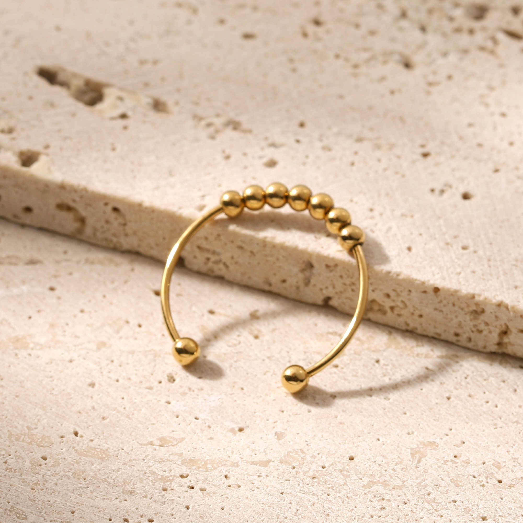 Kim Johanson Fingerring Dream (1-tlg), mit 7 beweglichen Kugeln günstig online kaufen