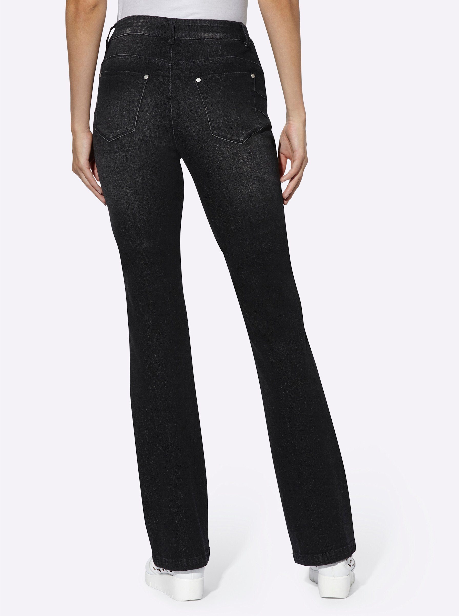heine Bequeme Jeans Bauchweg-Jeans normal – Bild 3 von 3