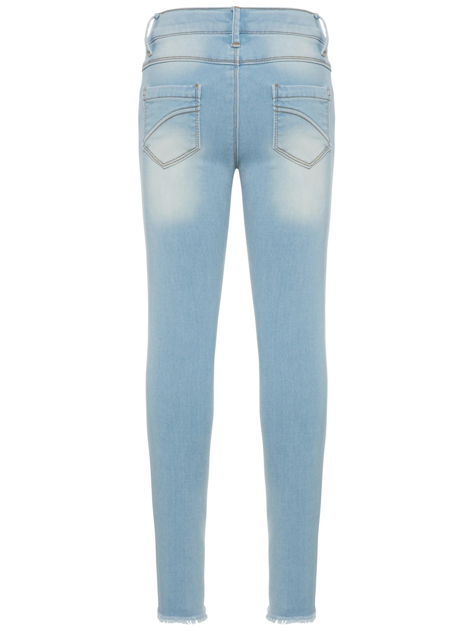 Name It Skinny-fit-Jeans Name It Mädchen Skinny-Jeans mit Knee-Cut-Details