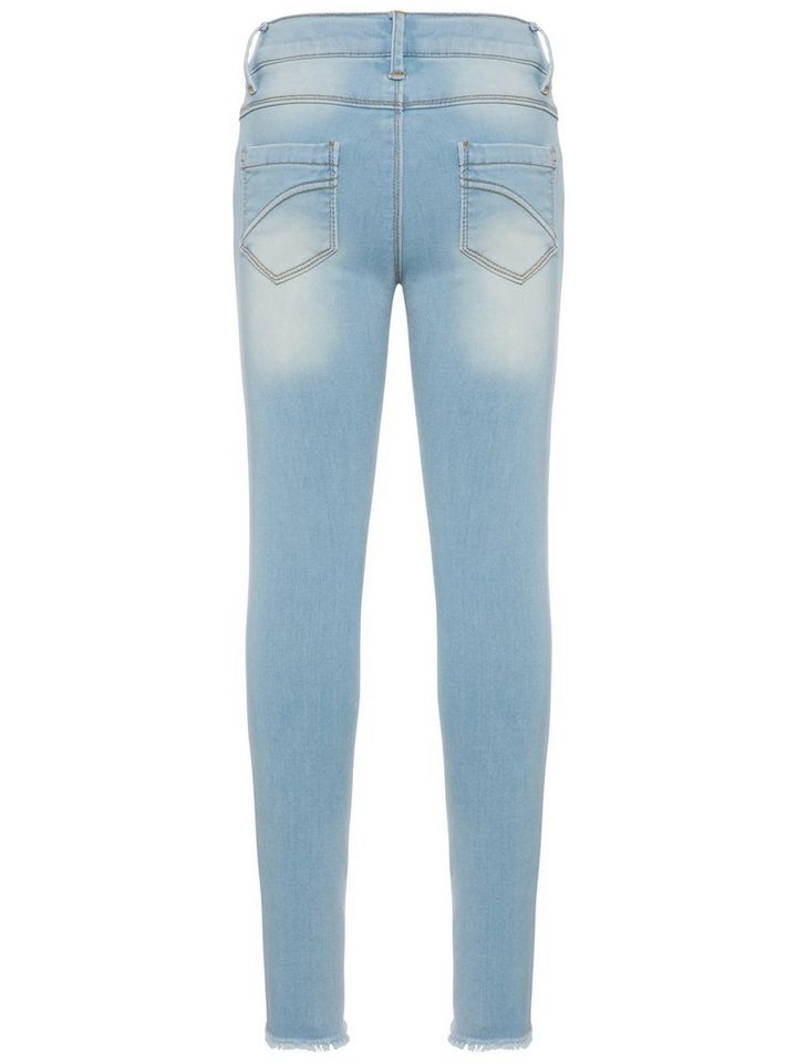 Name It Skinny-fit-Jeans Name It Mädchen Skinny-Jeans mit Knee-Cut-Details
