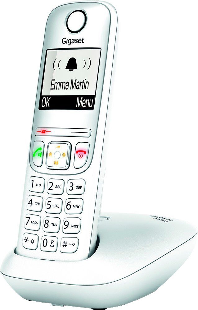 Gigaset A690 1) DECT-Telefon (Mobilteile: weiß Schnurloses