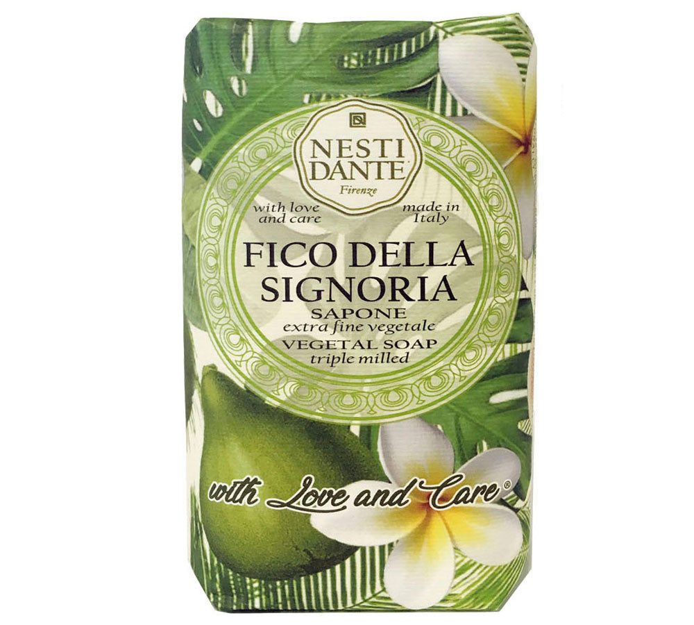 Nesti Dante Handseife Fico della Signoria 250 g, 1-tlg., Hand -und Körperseife mit feinem Duft 250 g