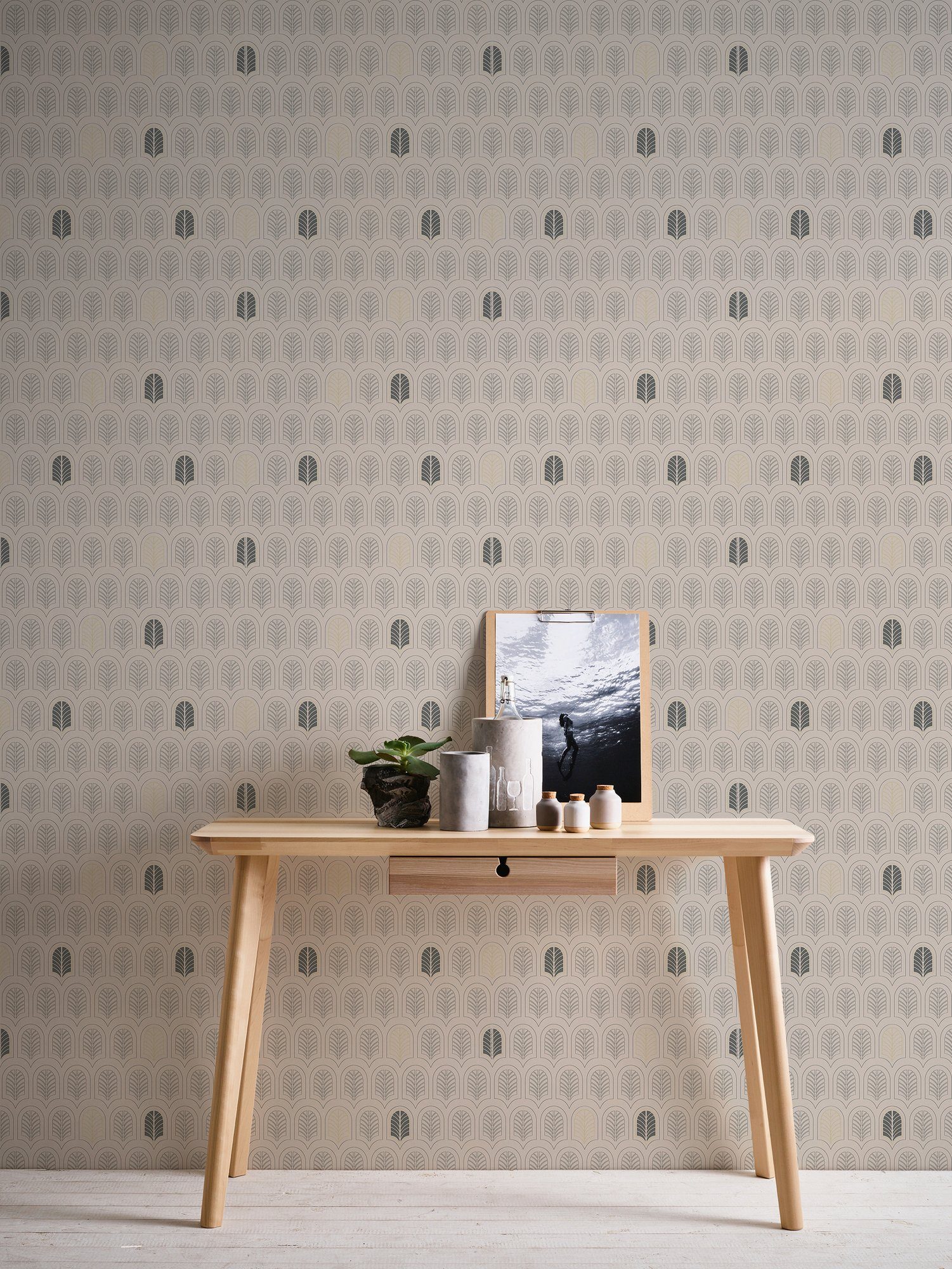 A.S. Création Vliestapete New Life, glatt, gemustert, geometrisch, grafisch, Grafik Tapete Design Tapeten Wohnzimmer Schlafzimmer Küche Design Büro