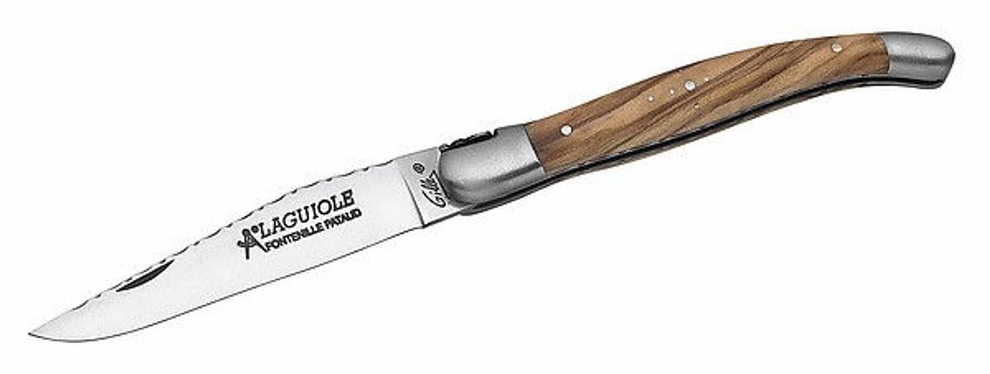 Fontenille Pataud Taschenmesser Fontenille Pataud LAGUIOLE TRADITIONAL, Olivenholz 240412