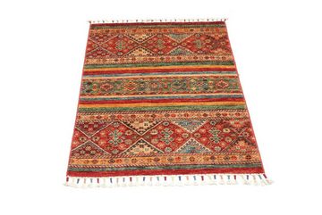 Orientteppich Arijana Shaal 77x103 Handgeknüpfter Orientteppich, Nain Trading, rechteckig, Höhe: 5 mm